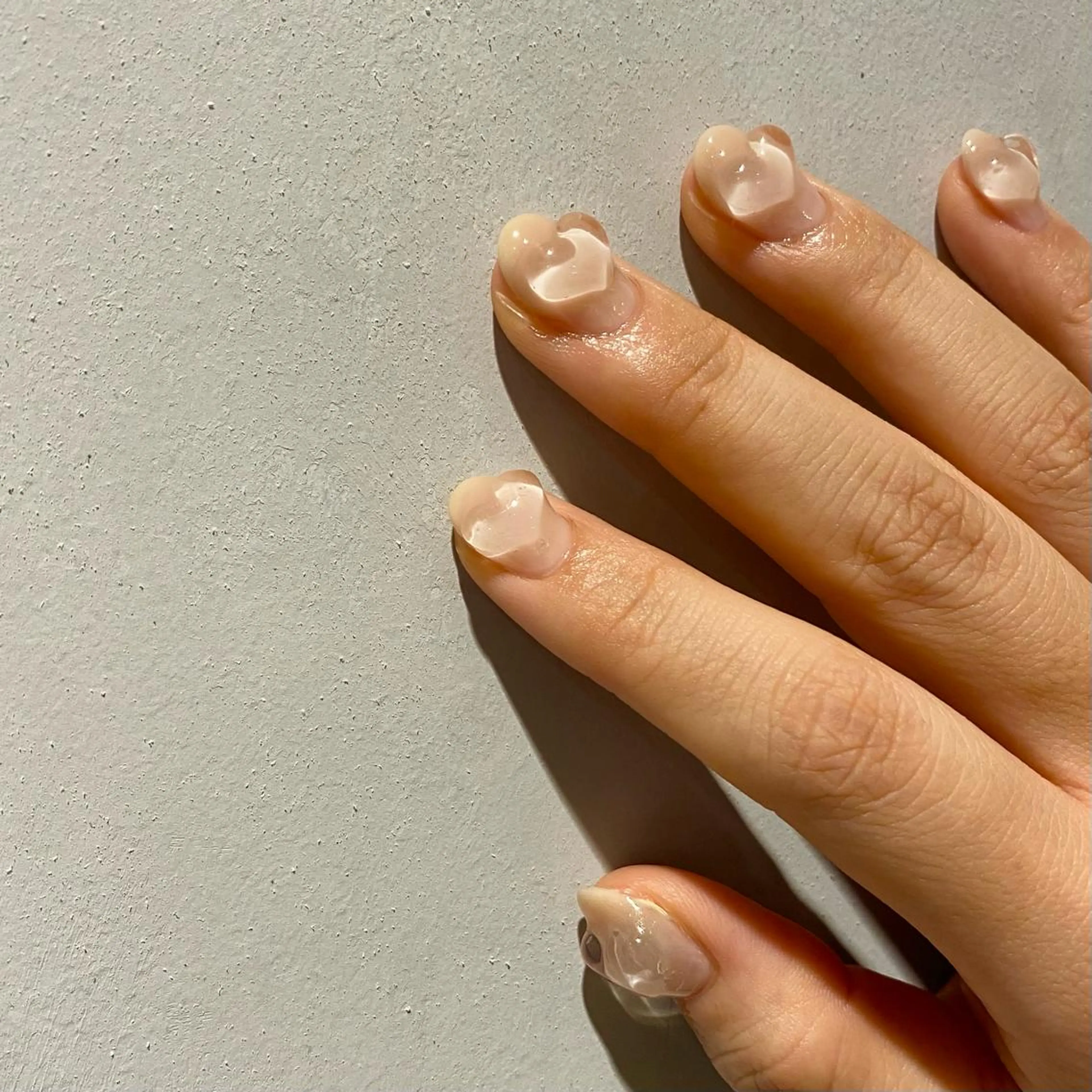 ネイル ニュアンスネイル ハンドネイル RINO AMANE nailのネイルデザイン