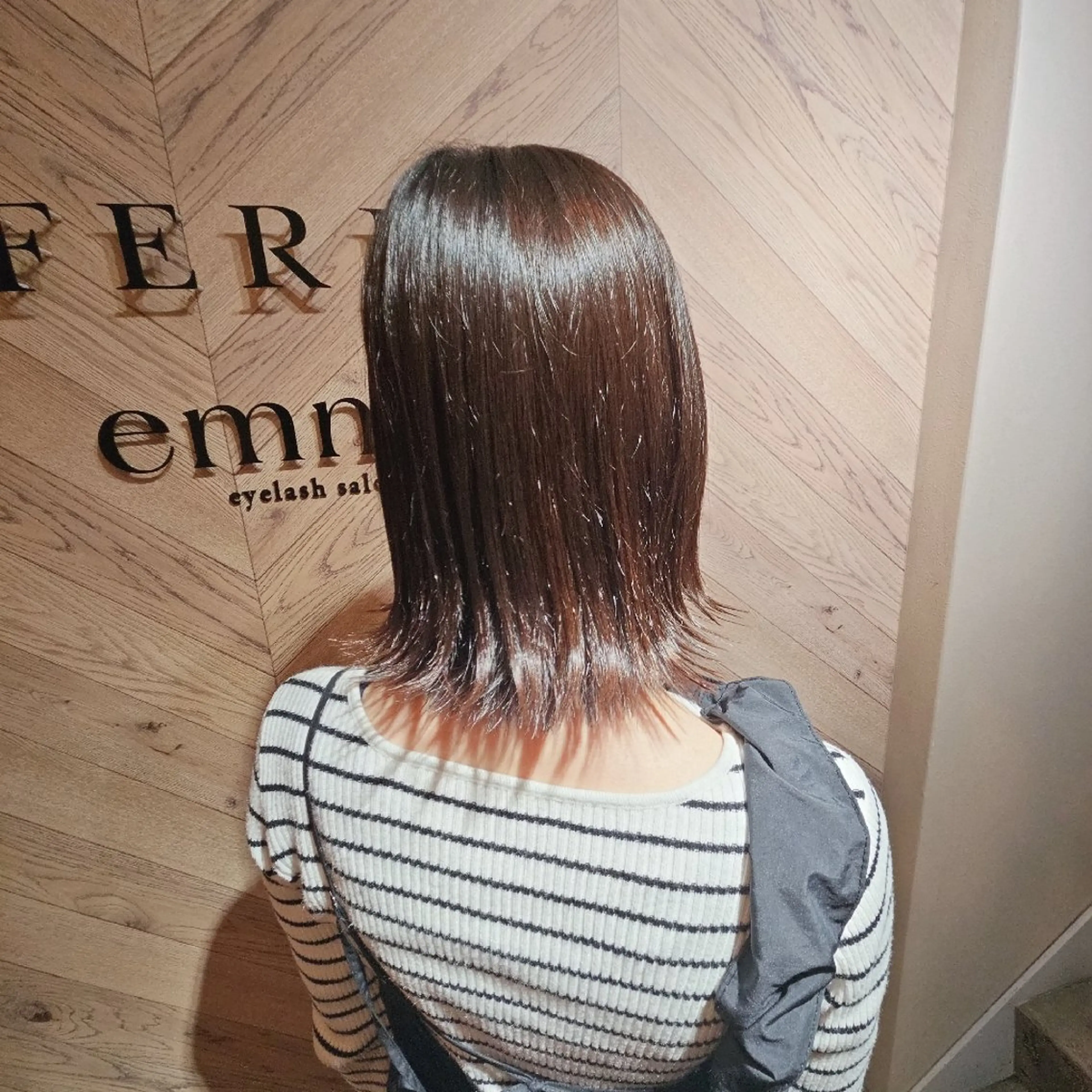 ミディアム カット FERIAあべの 🎀中野まや🎀のヘアスタイル