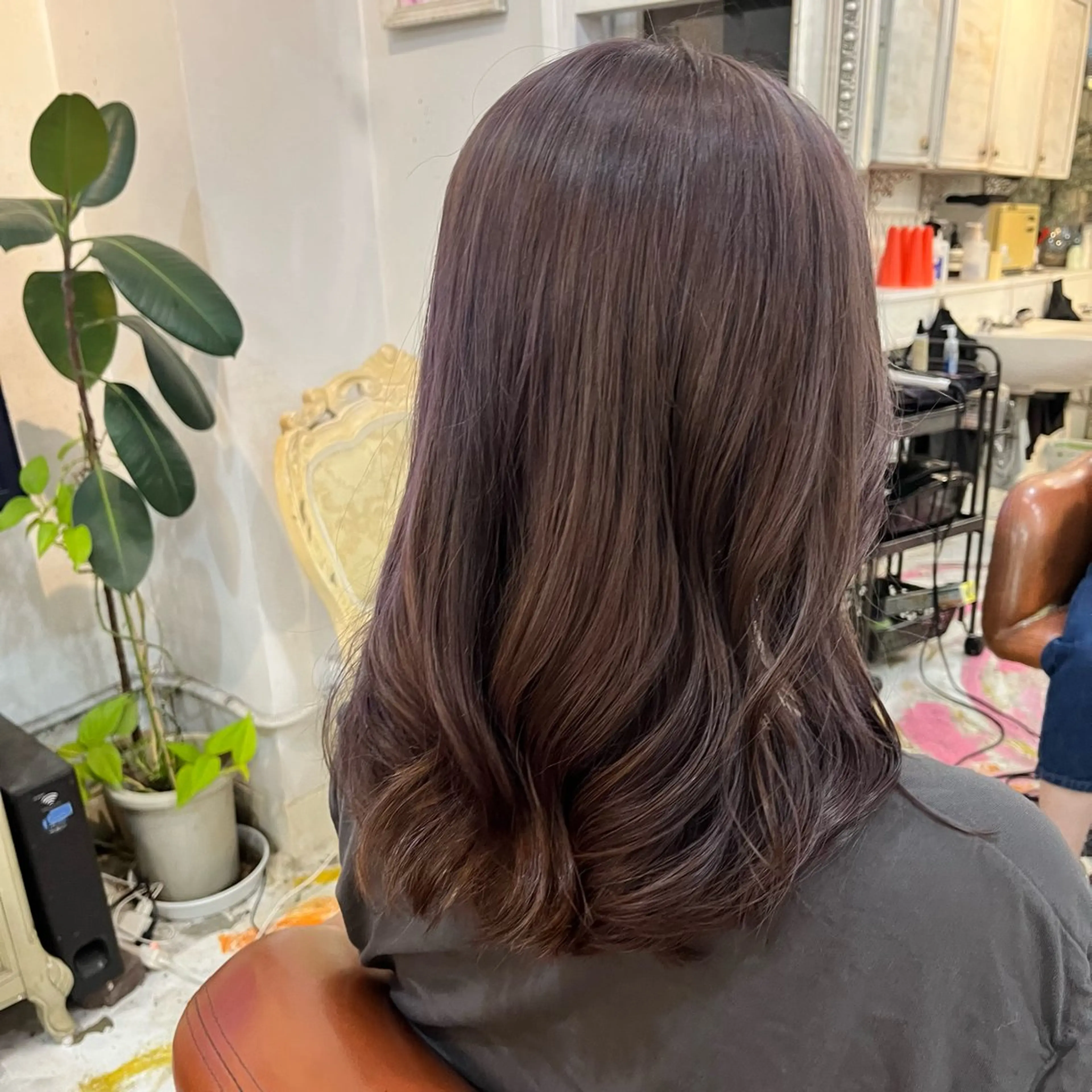 ロング ヘアカラー トリートメント 🦋ニュアンスカラー mary's🦋原宿のヘアスタイル