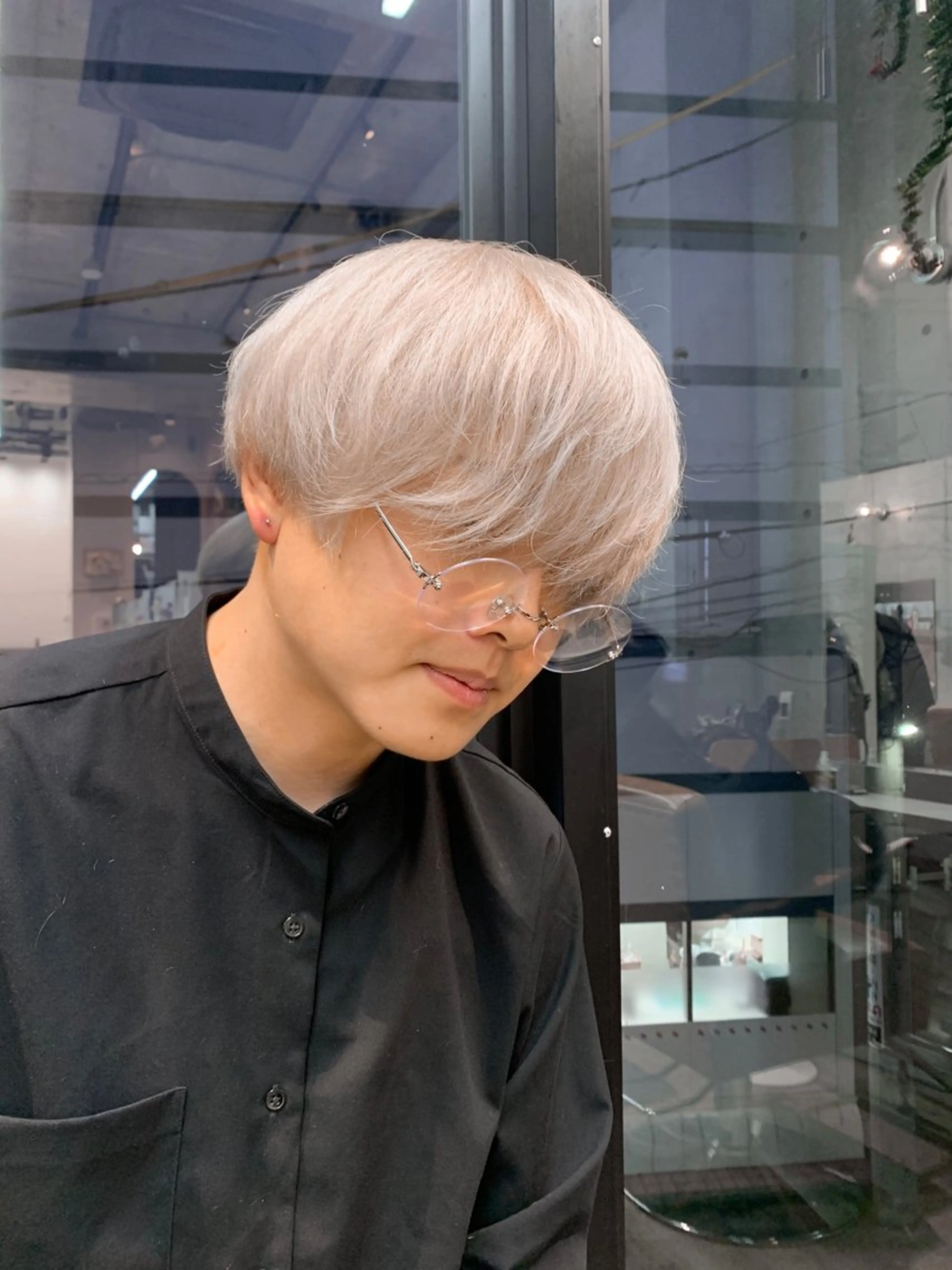 ショート カラー ルーツカラー/ レイヤーカット/井川のヘアスタイル