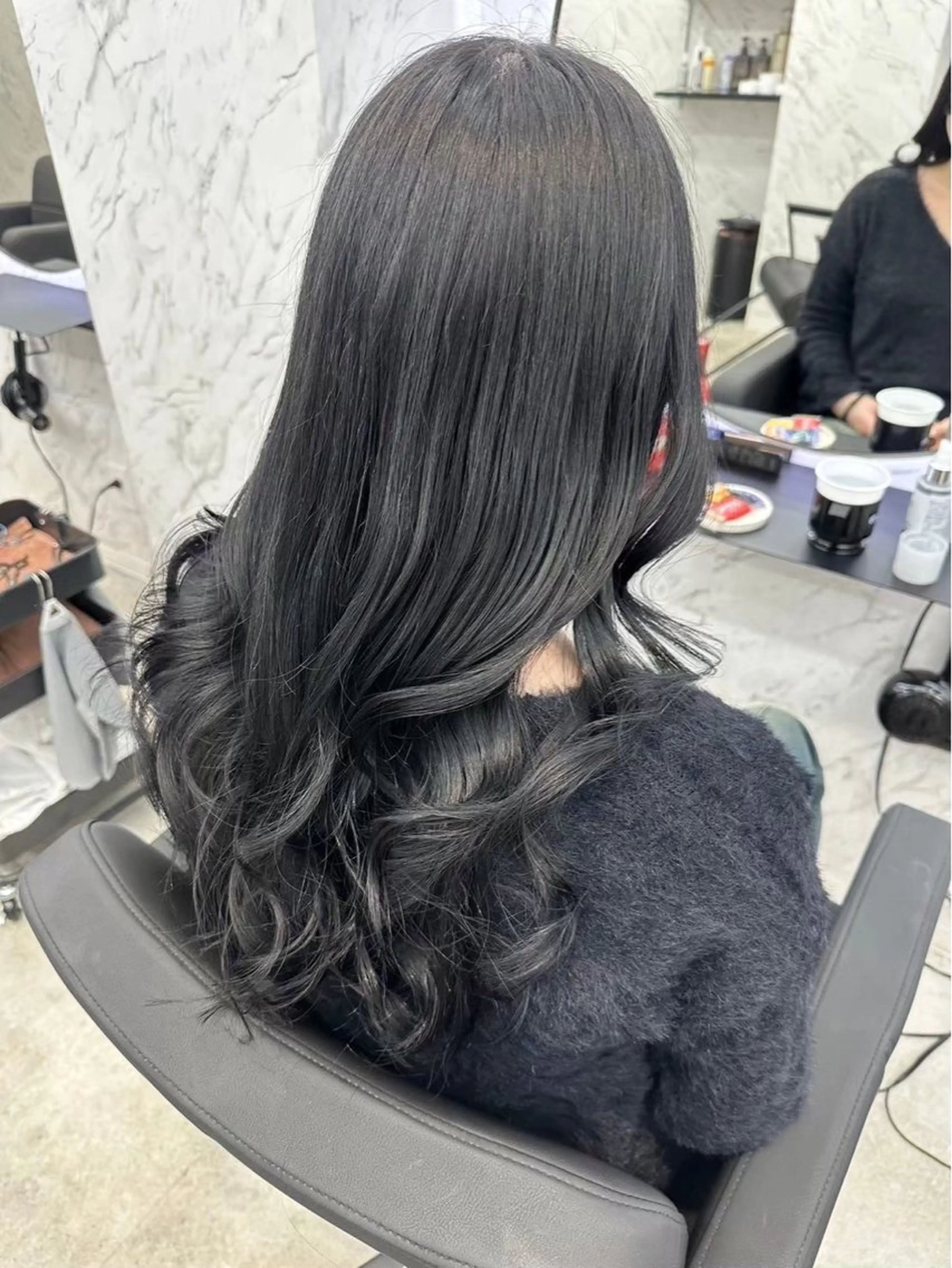 ロング 坂本 北斗のヘアスタイル