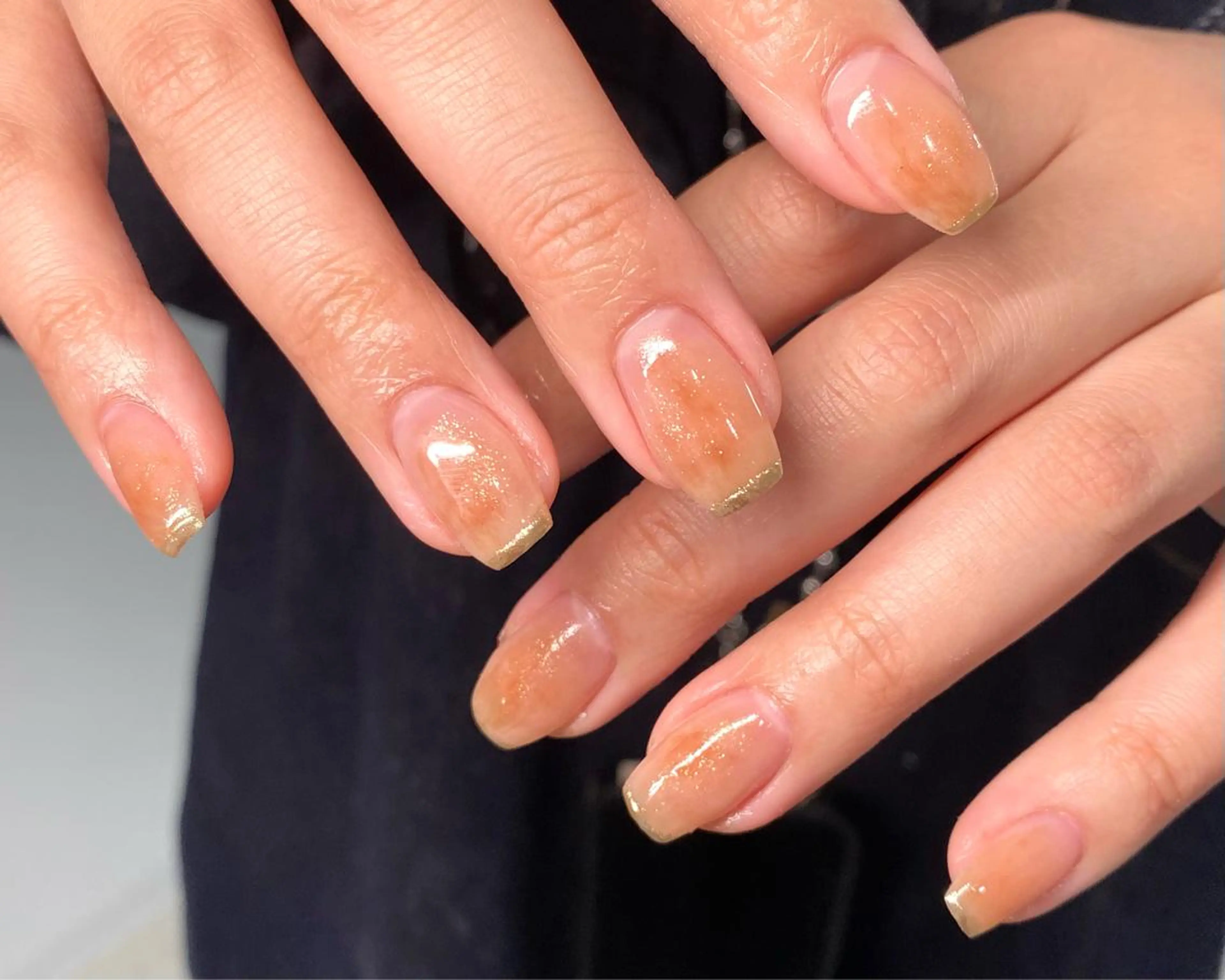 ネイル ニュアンスネイル peTiT chikaneのネイルデザイン