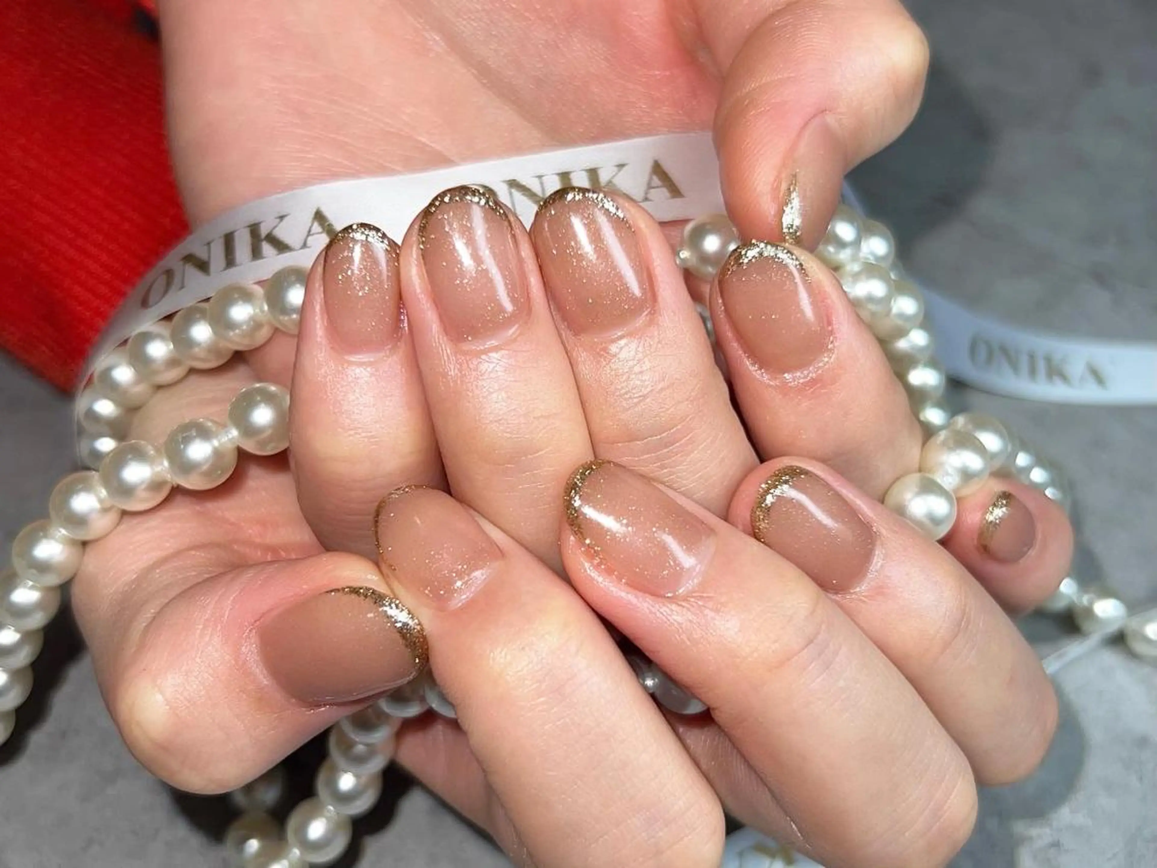 ミディアム ONIKA Nail 青山通り店所属・ONIKA Nail 表参道A4🦋2分のネイルデザイン