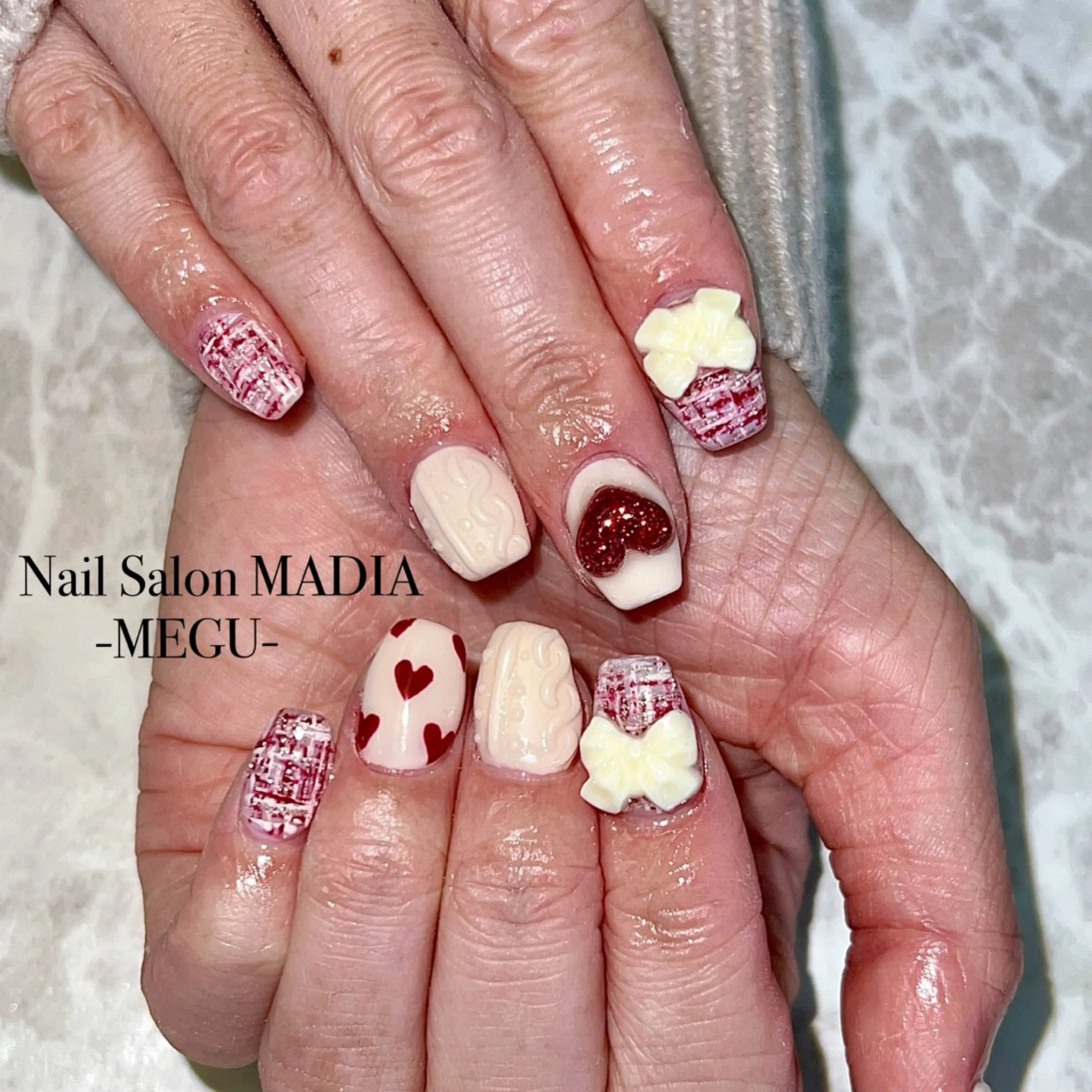 ネイル MADIA藤沢所属・MADIA MEGUのネイルデザイン