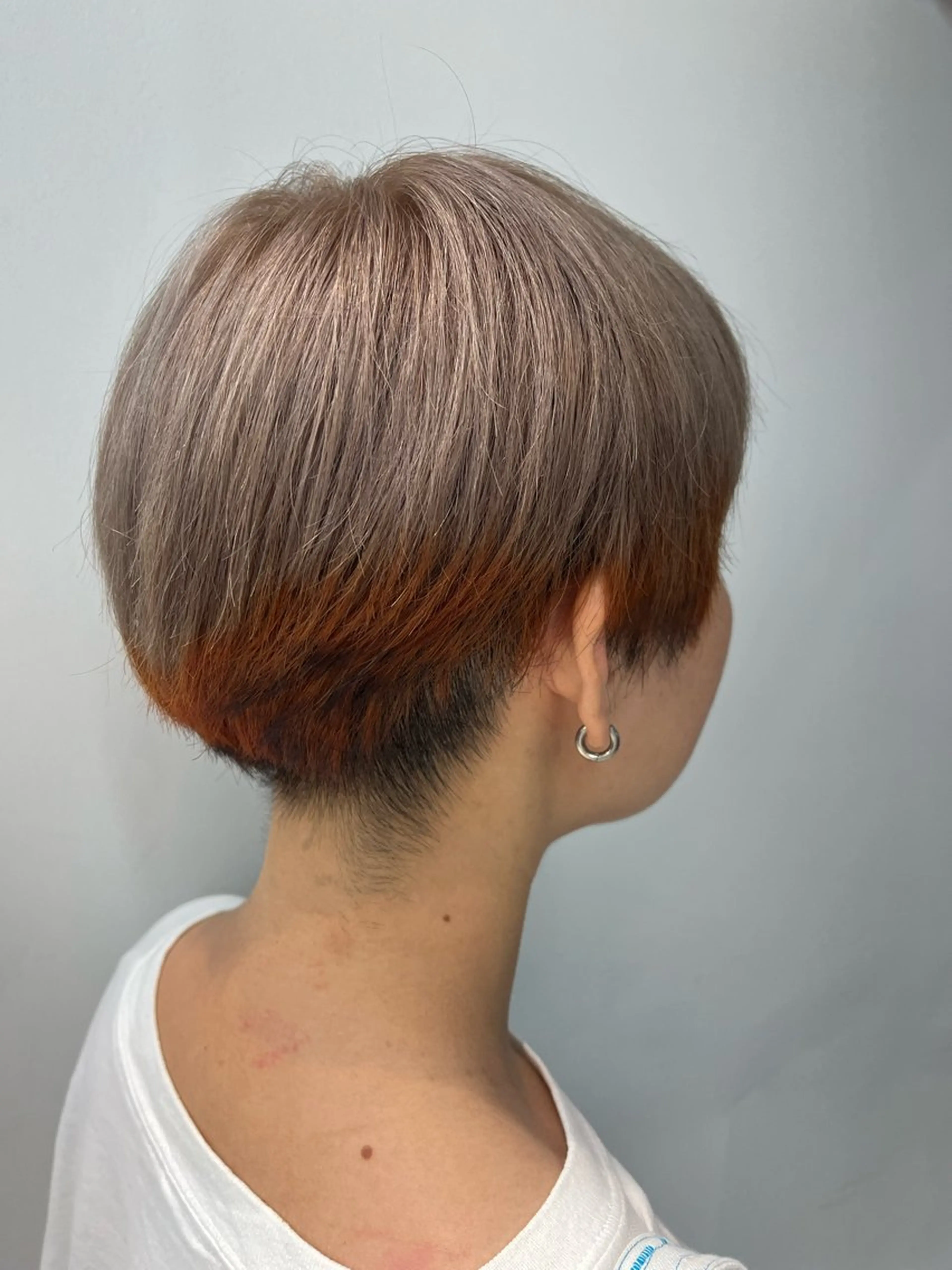 ショート ヘアカラー 💫ハイトーンボブ/ HARU💫のヘアスタイル