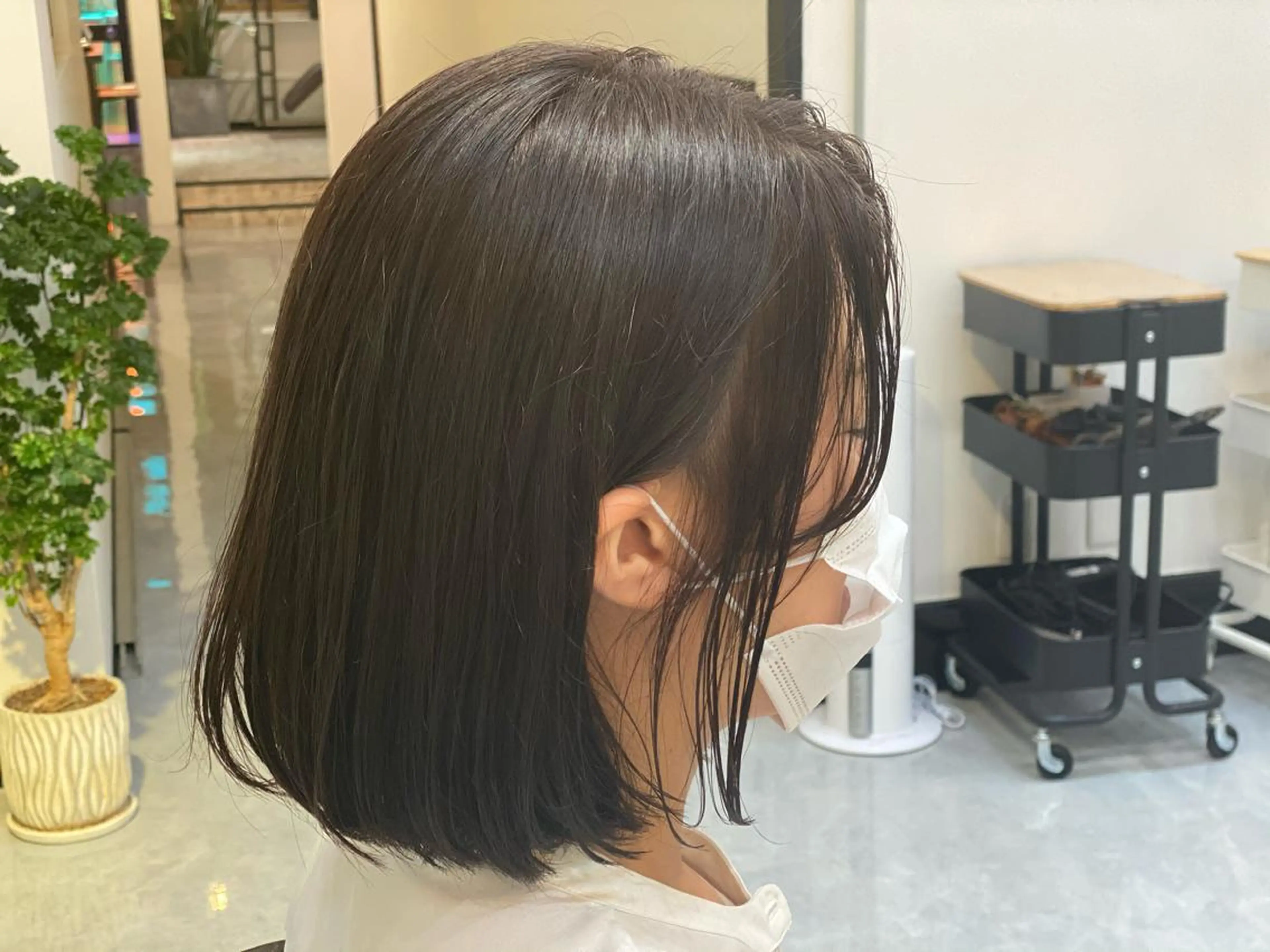 ミディアム カラー カット ヘアカラー トリートメント ヘッドスパ CARICIA🌱 masaeのヘアスタイル