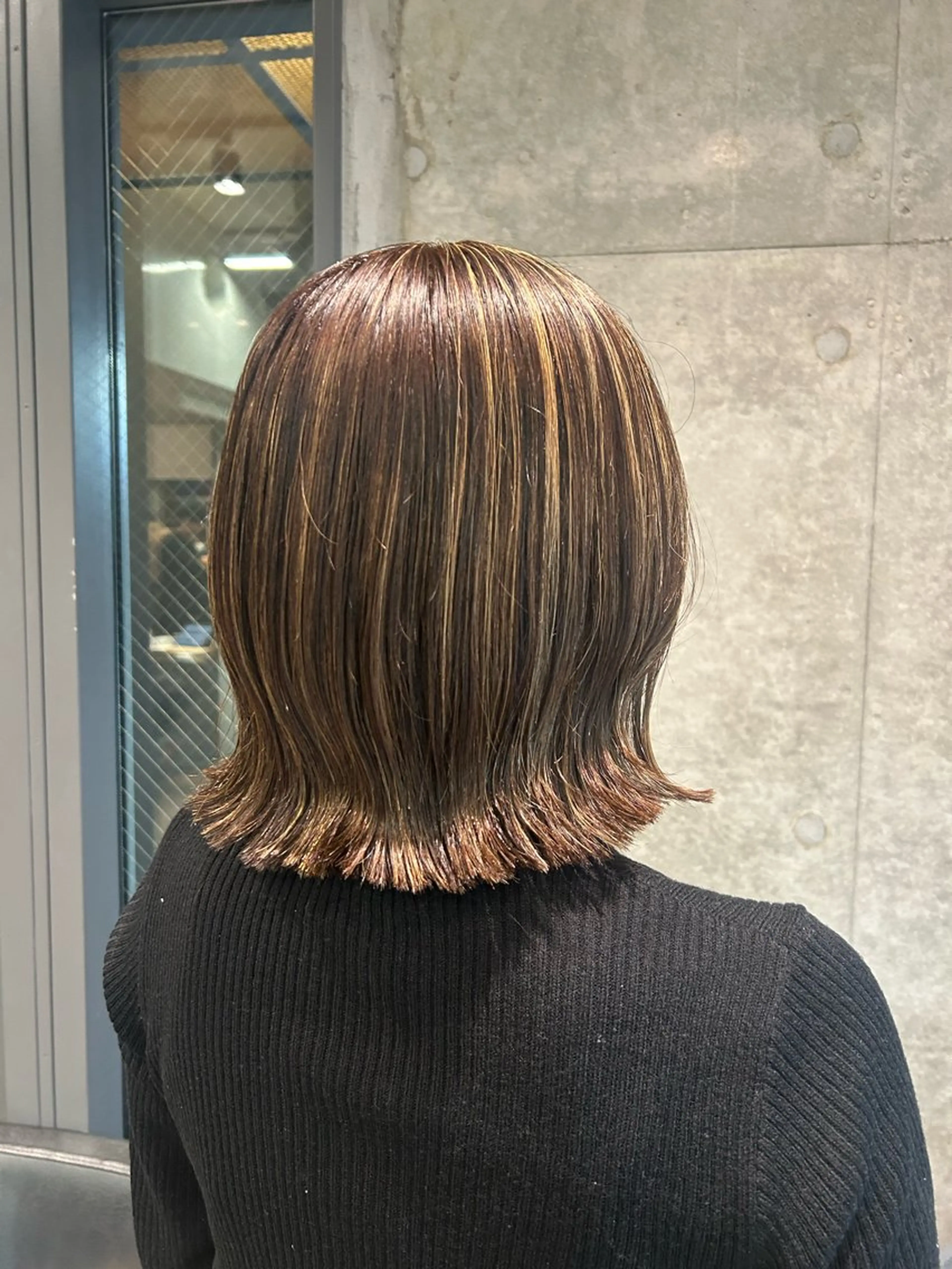 ショート 透明感カラー/縮毛/ chino🍀のヘアスタイル