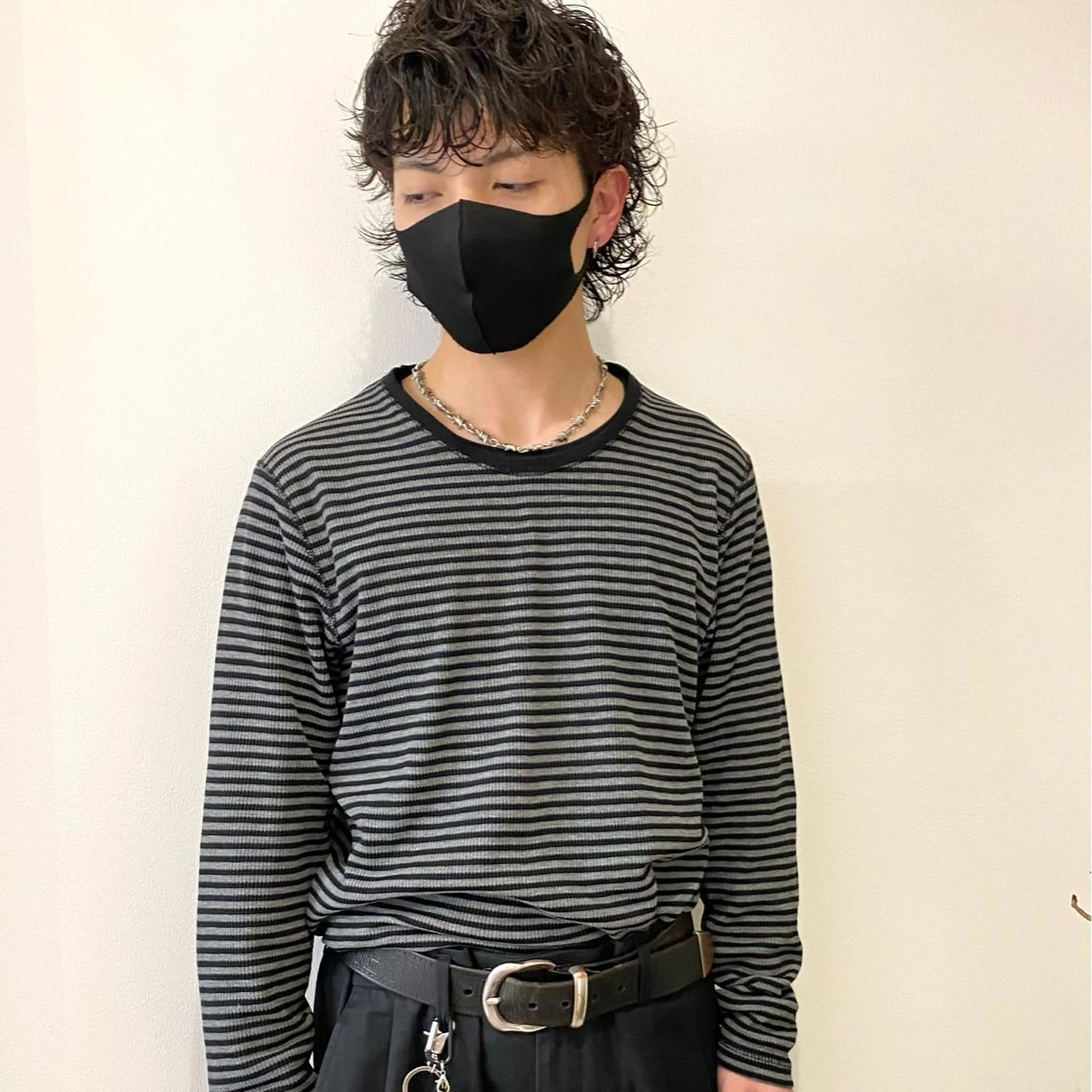 ショート パーマ メンズ 永野 正芳のヘアスタイル