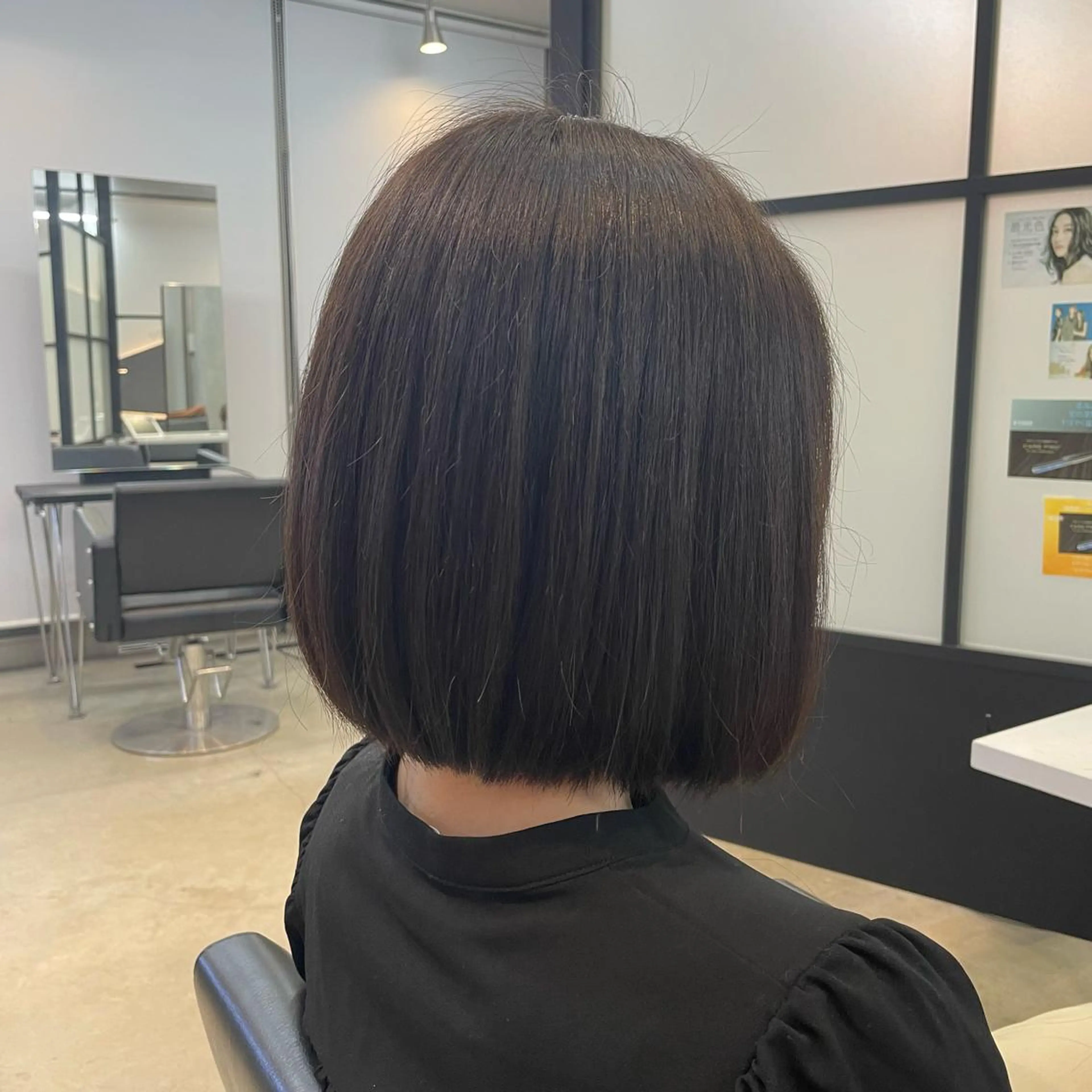 ミディアム ミディアムパーマ ボブ BLEACHI桜田店所属・BLEACHI桜田店 西澤元気のヘアスタイル