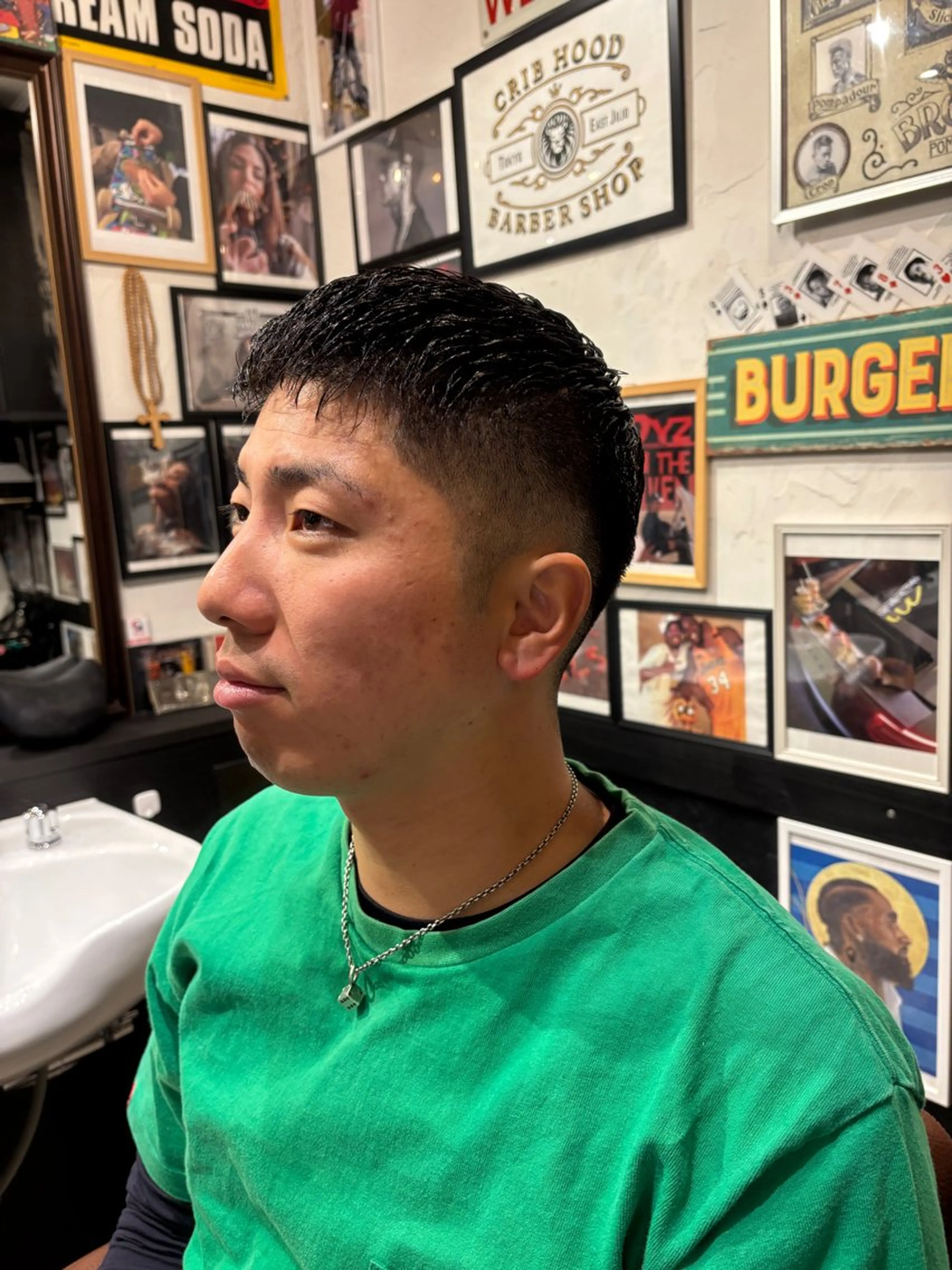 ショート メンズ CribHoodbarbershop所属・白井 昇太のヘアスタイル