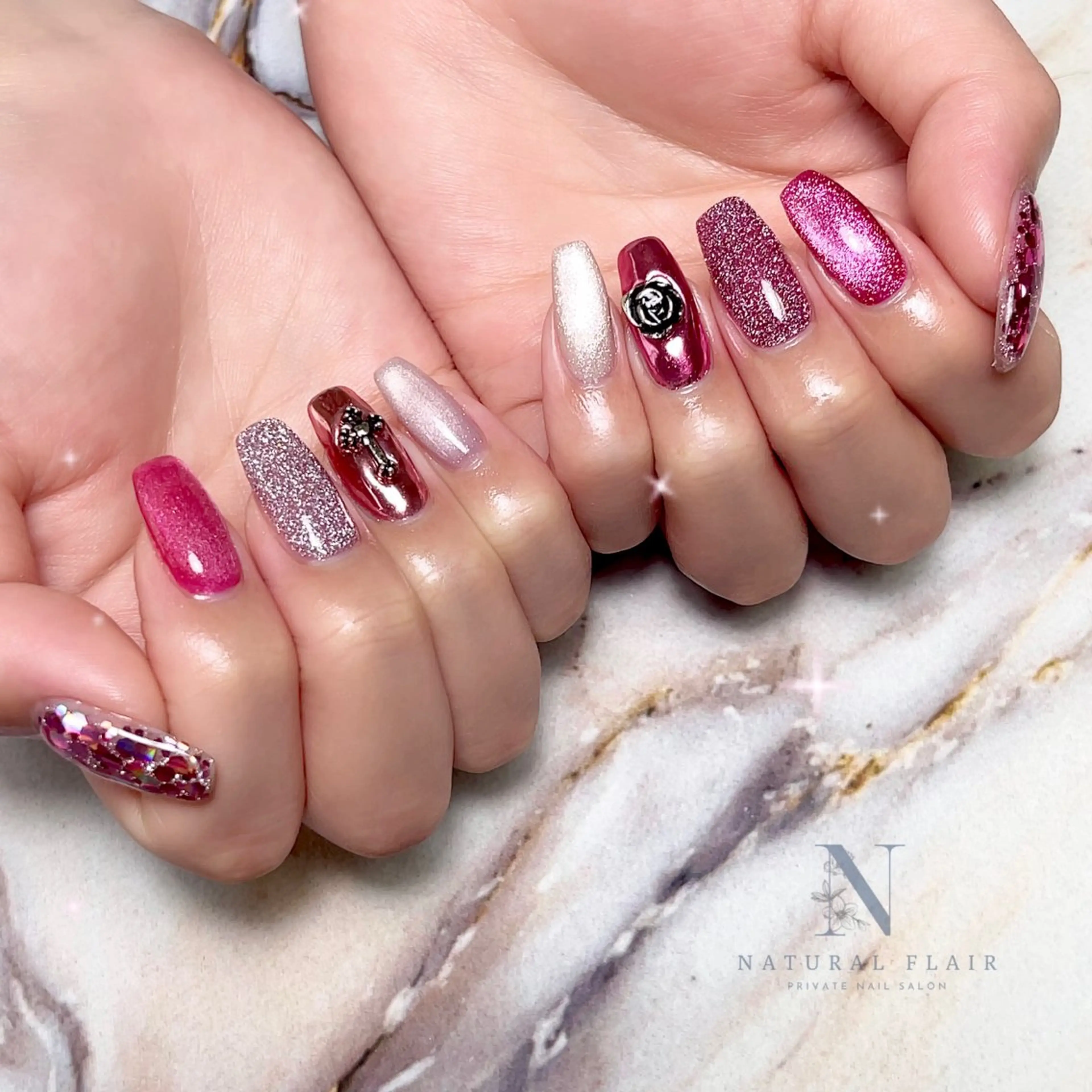 ネイル ハンドネイル natural flairのネイルデザイン