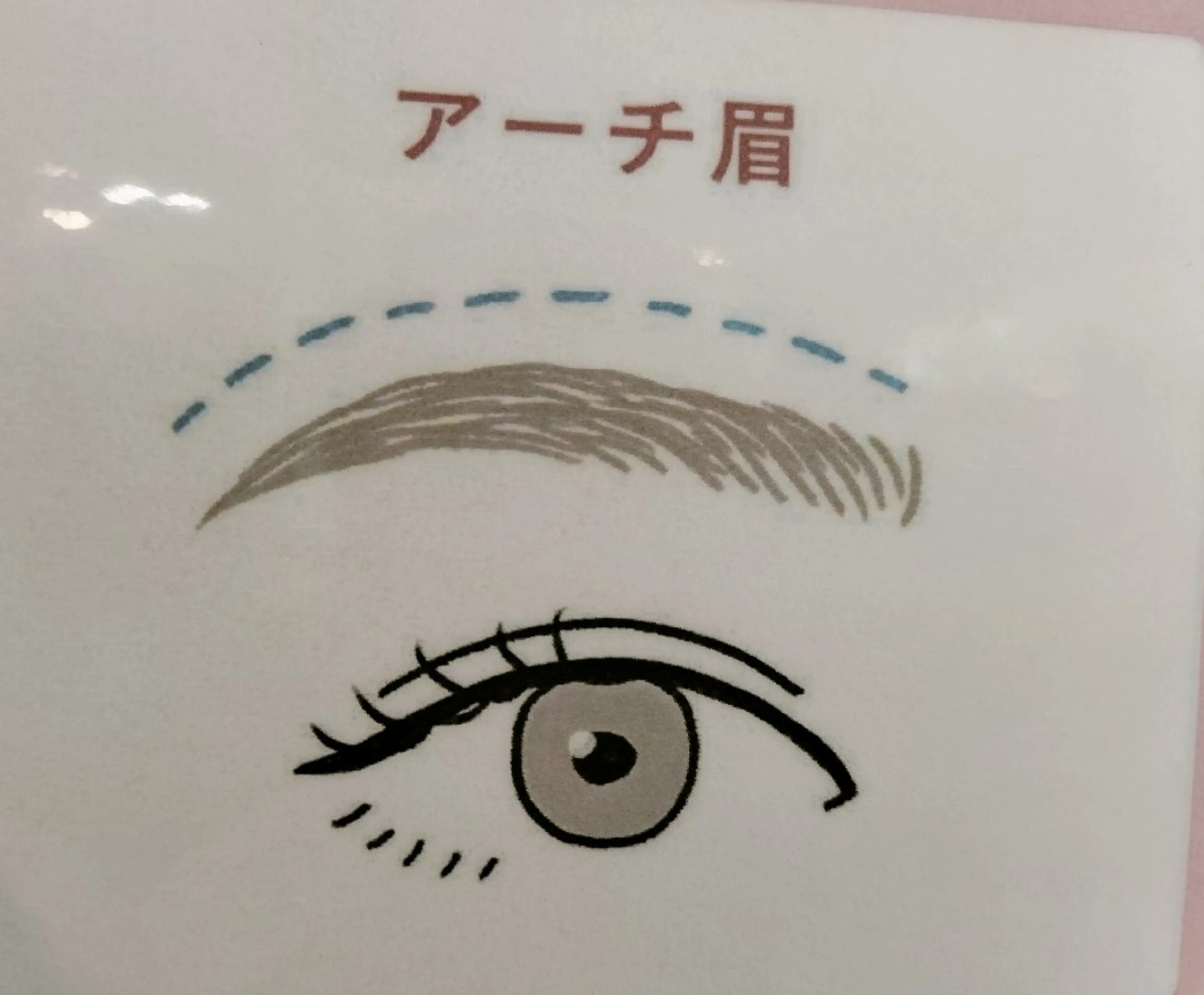 アイブロウ Lashiku・Zero所属・LasikuZero maikoの眉毛・アイブロウイメージ