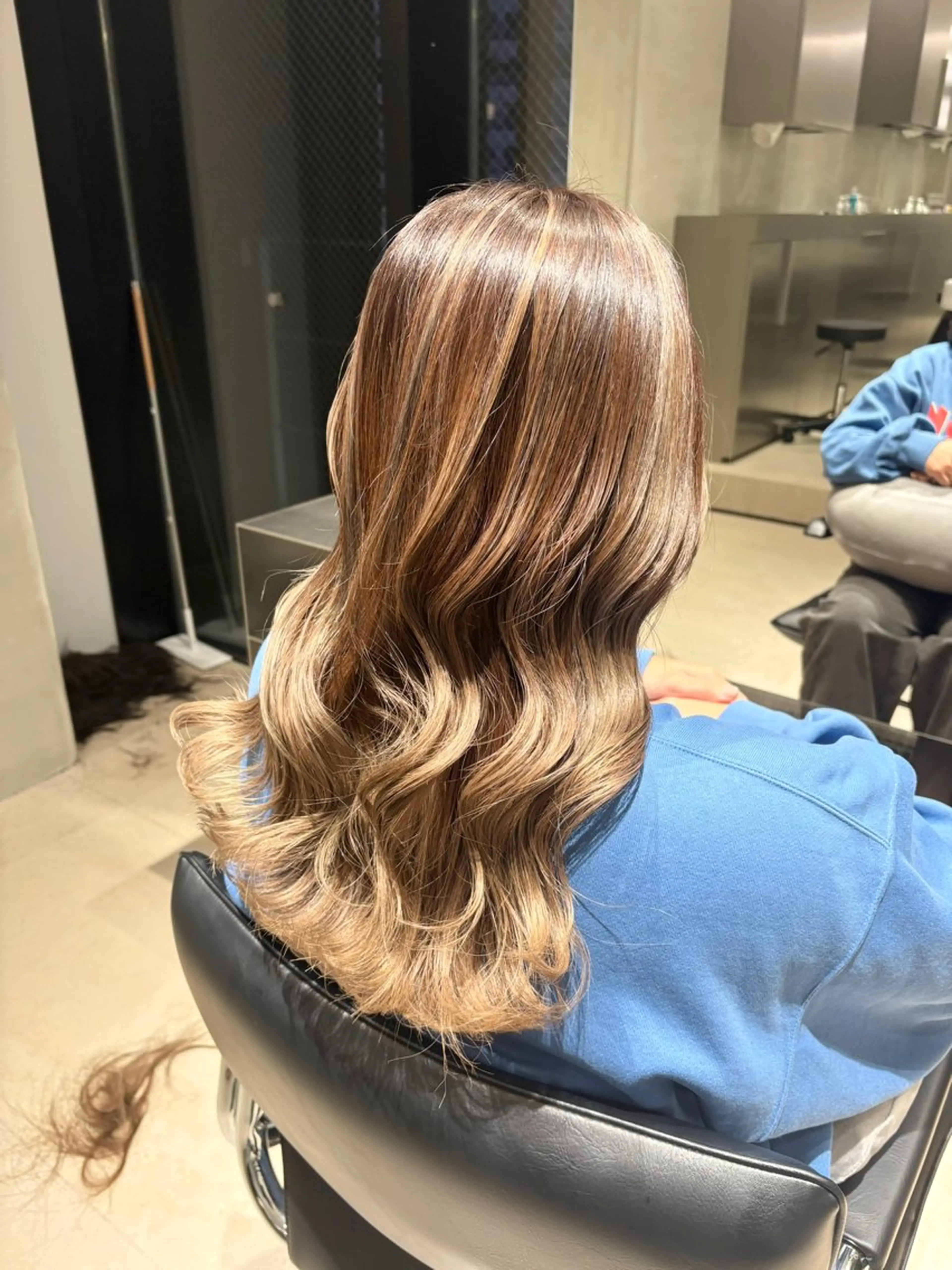 ロング ヘアカラー トリートメント 縮毛矯正/髪質改善/ 斉藤春のヘアスタイル