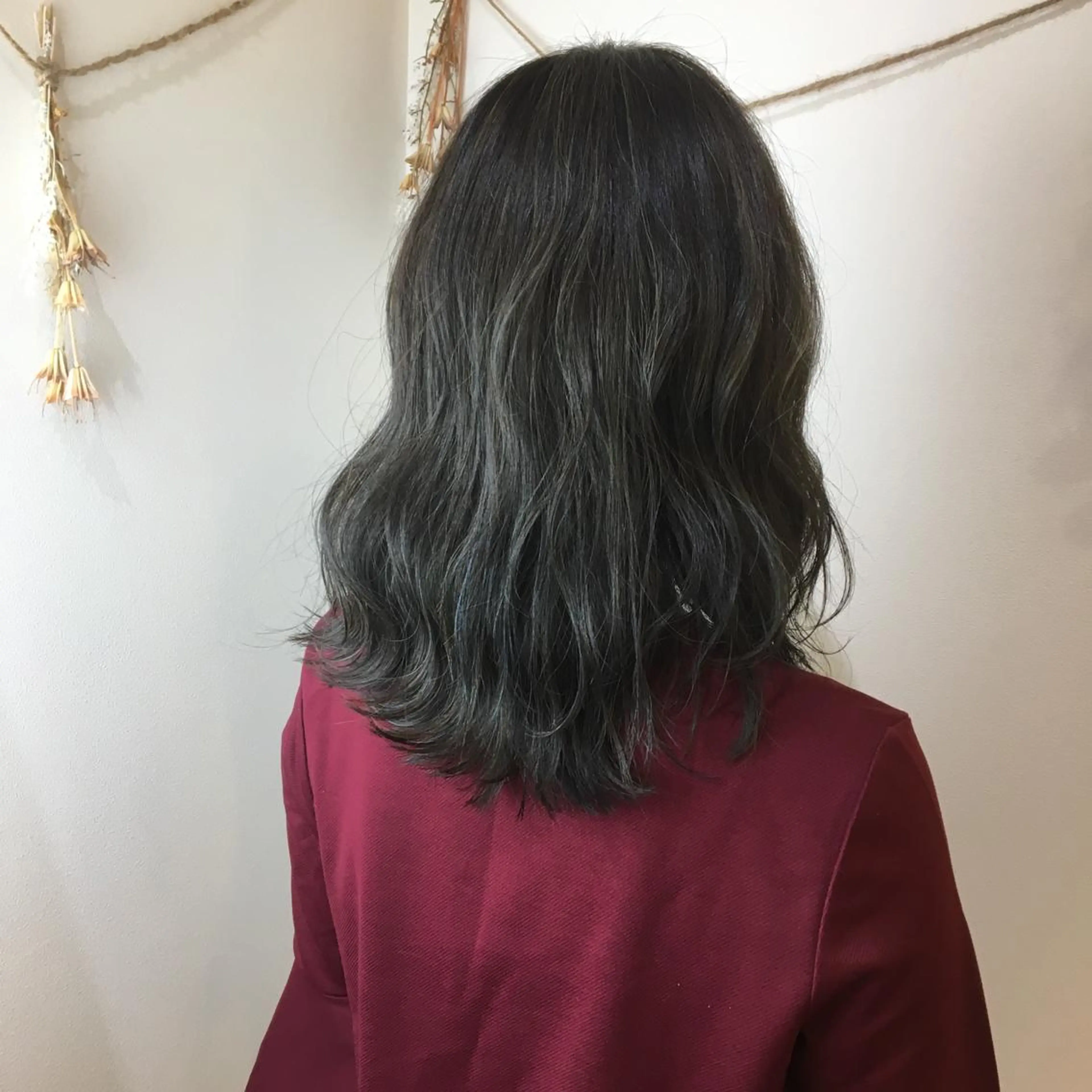 ロング カラー 髪質改善 頭身浴/ 中田のヘアスタイル