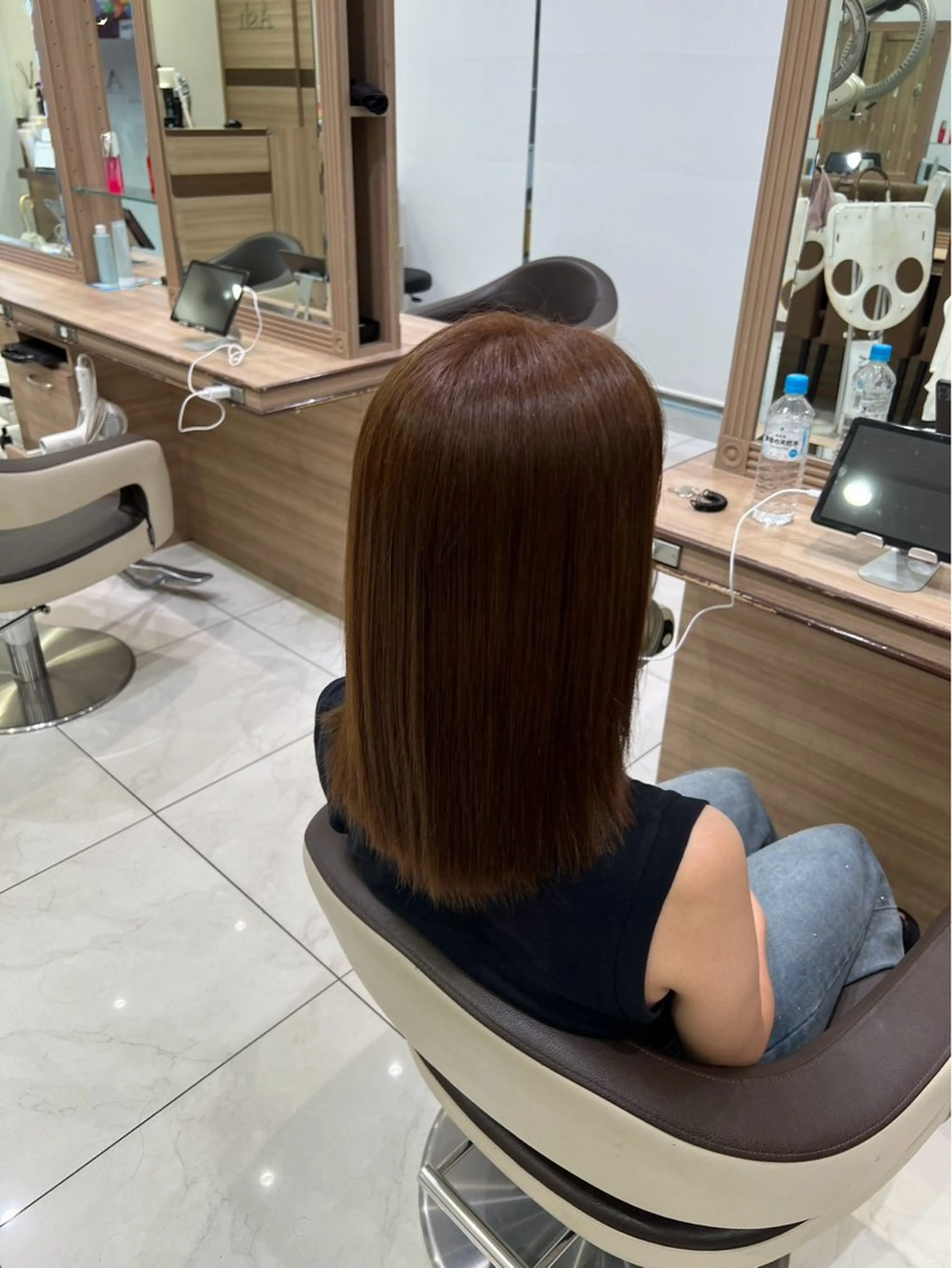 ロング カラー ✨髪質改善縮毛矯正 ✨輿水のヘアスタイル