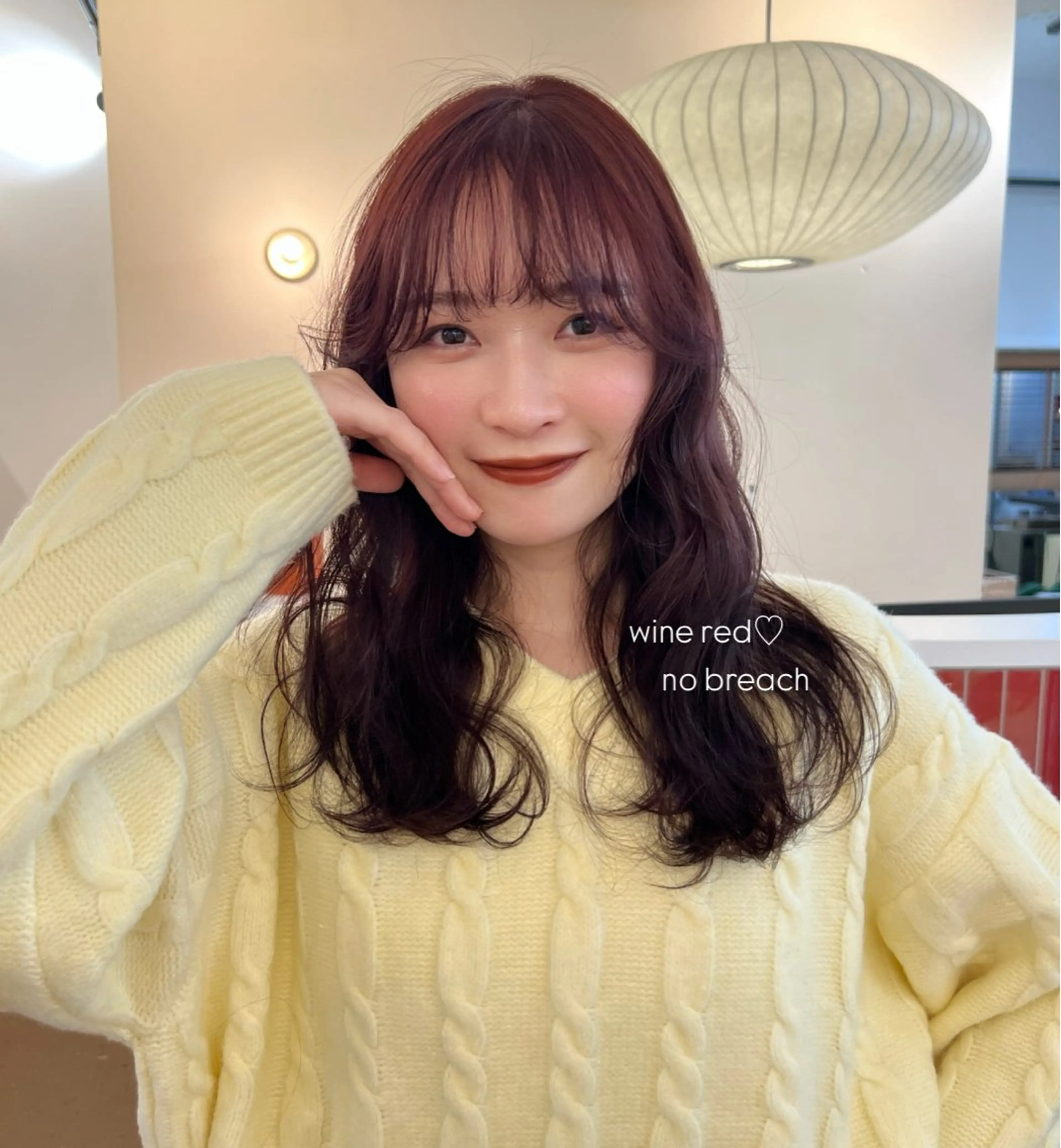 セミロング 🩰暖色/おベージュ /ayano🥣🫧のヘアスタイル