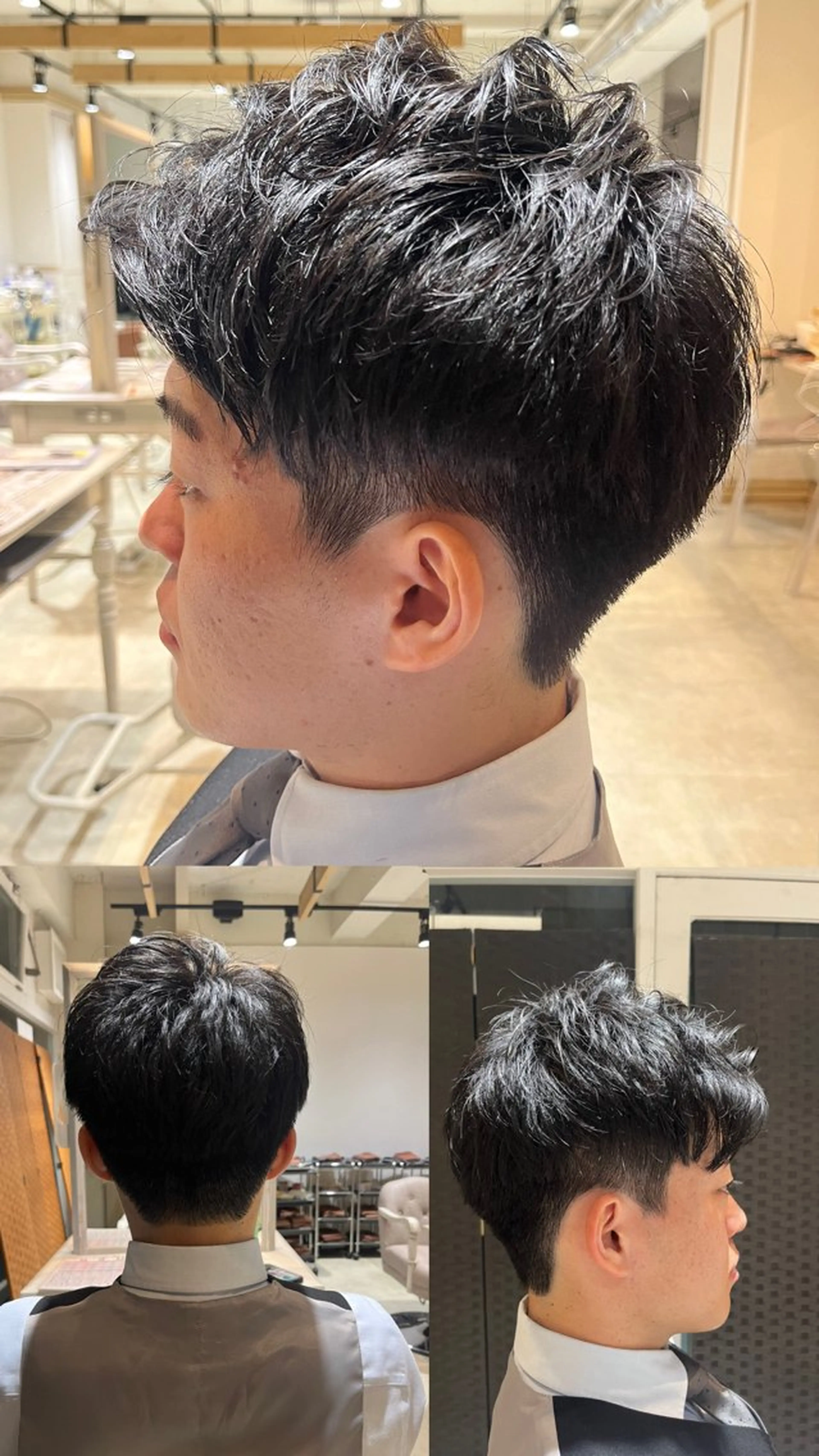 メンズ 刈り上げ 長瀬 叶翔のヘアスタイル