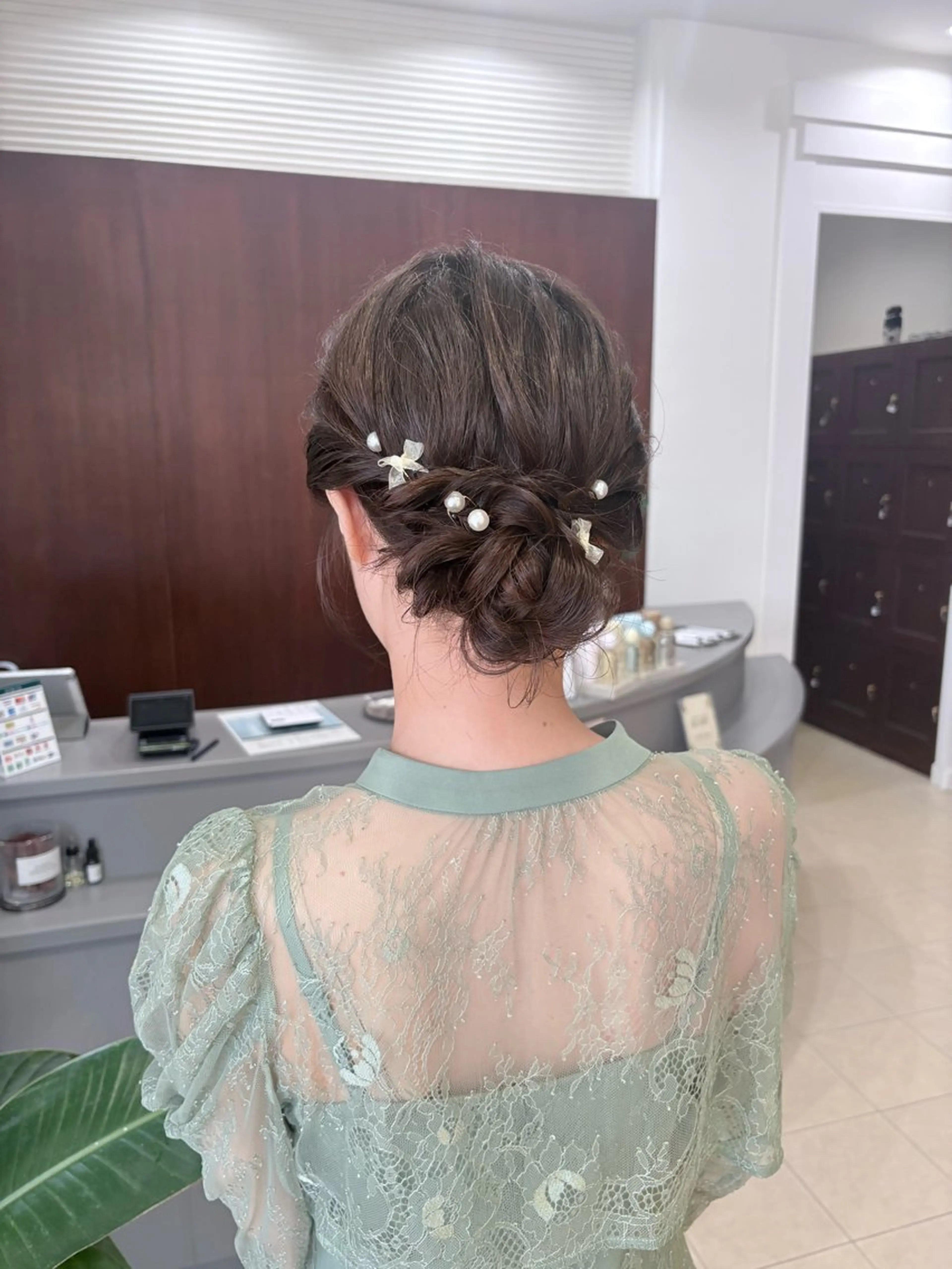 セミロング ヘアセット alu さやのマツエク・マツパデザイン