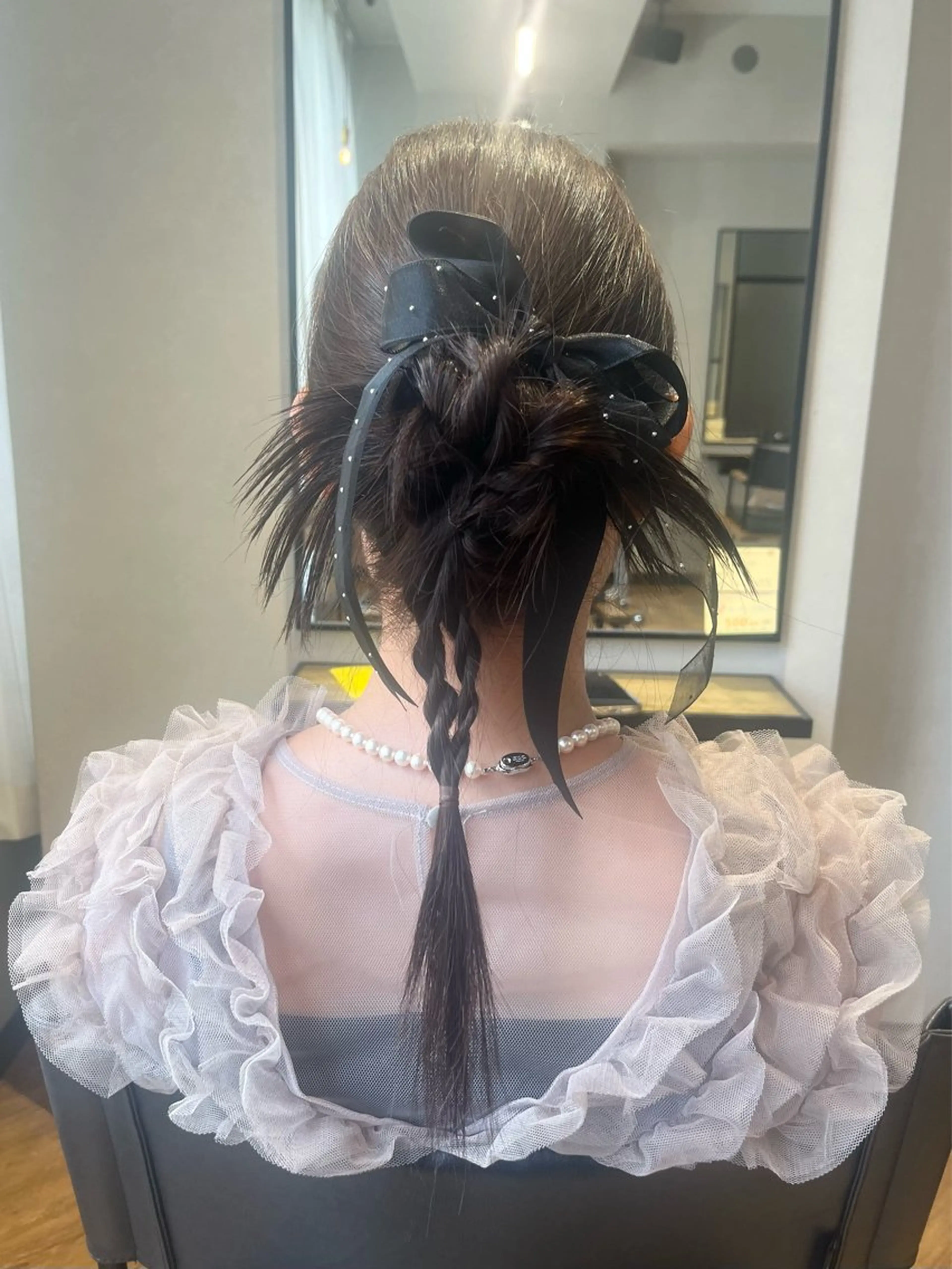 💐結婚式・イベント前に💐【編みおろし、シニヨン、ハーフアップ、巻き髪限定】ヘアアレンジ🌟の写真