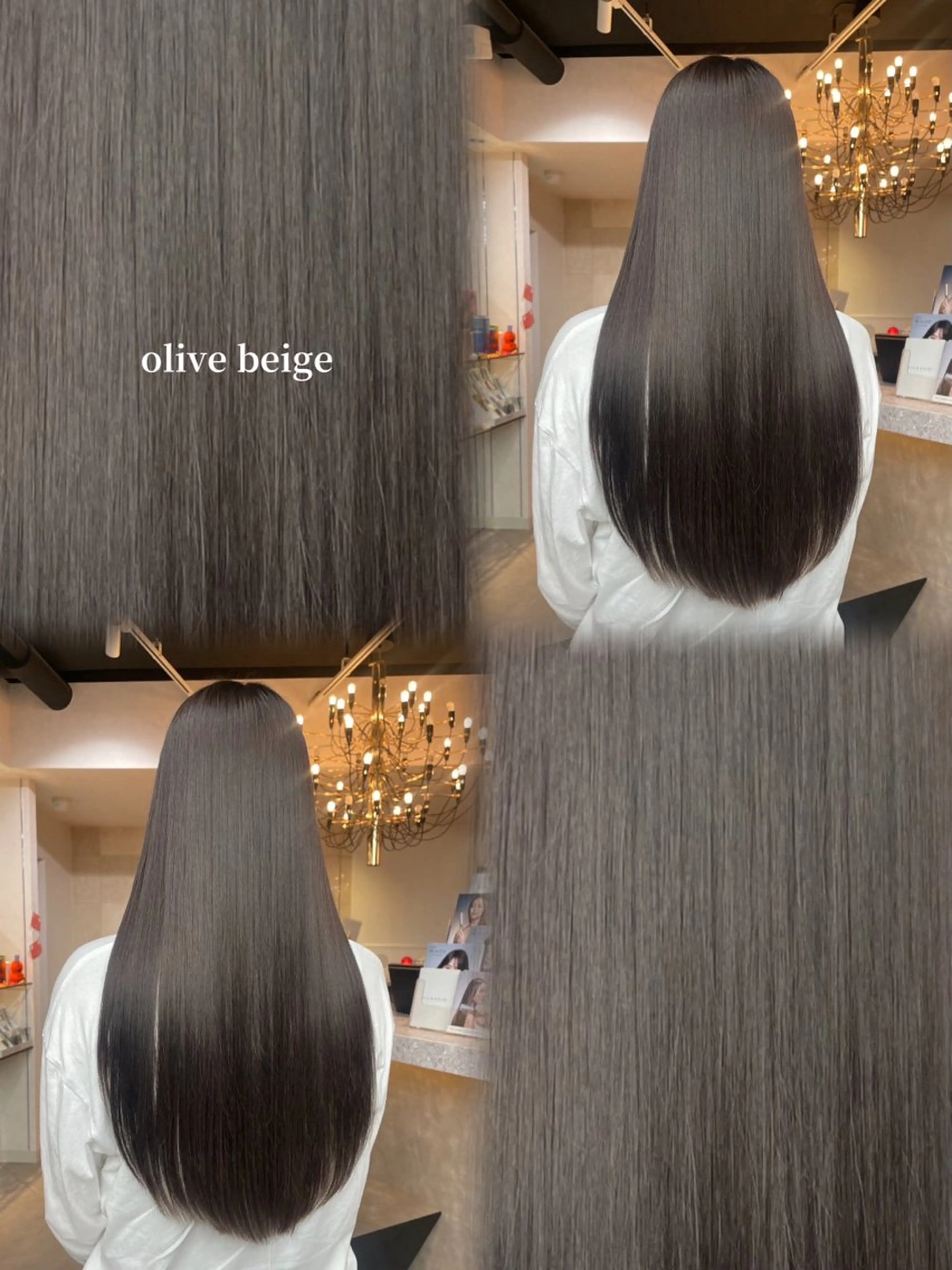 ロング カラー 韓国ヘア rin🎀のヘアスタイル