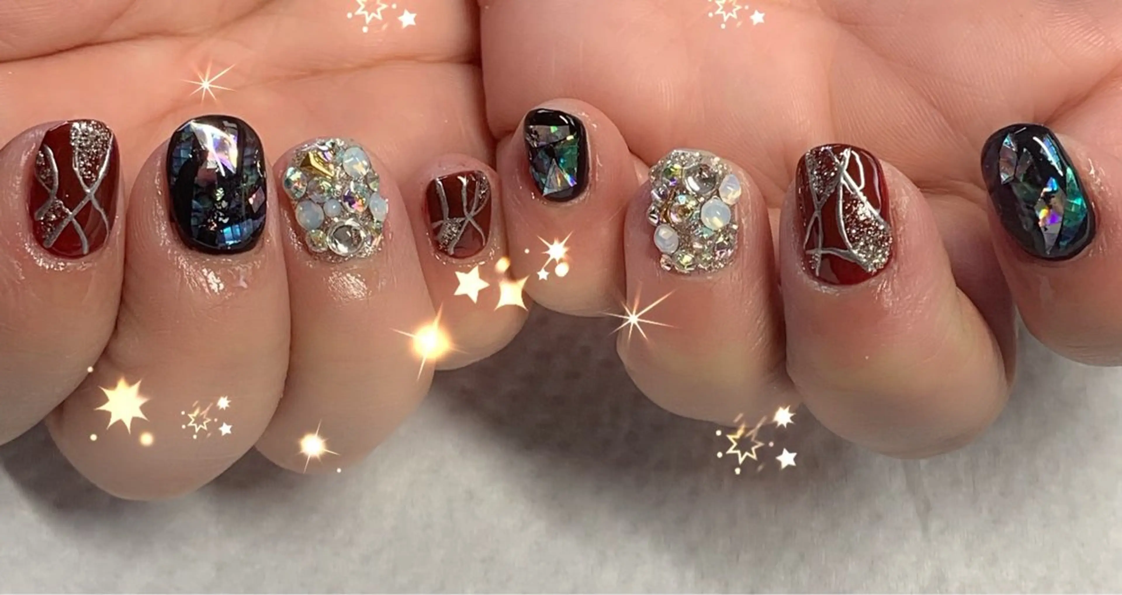 ネイル ハンドネイル GLITTER NAILS所属・glitter na ils AYAのネイルデザイン