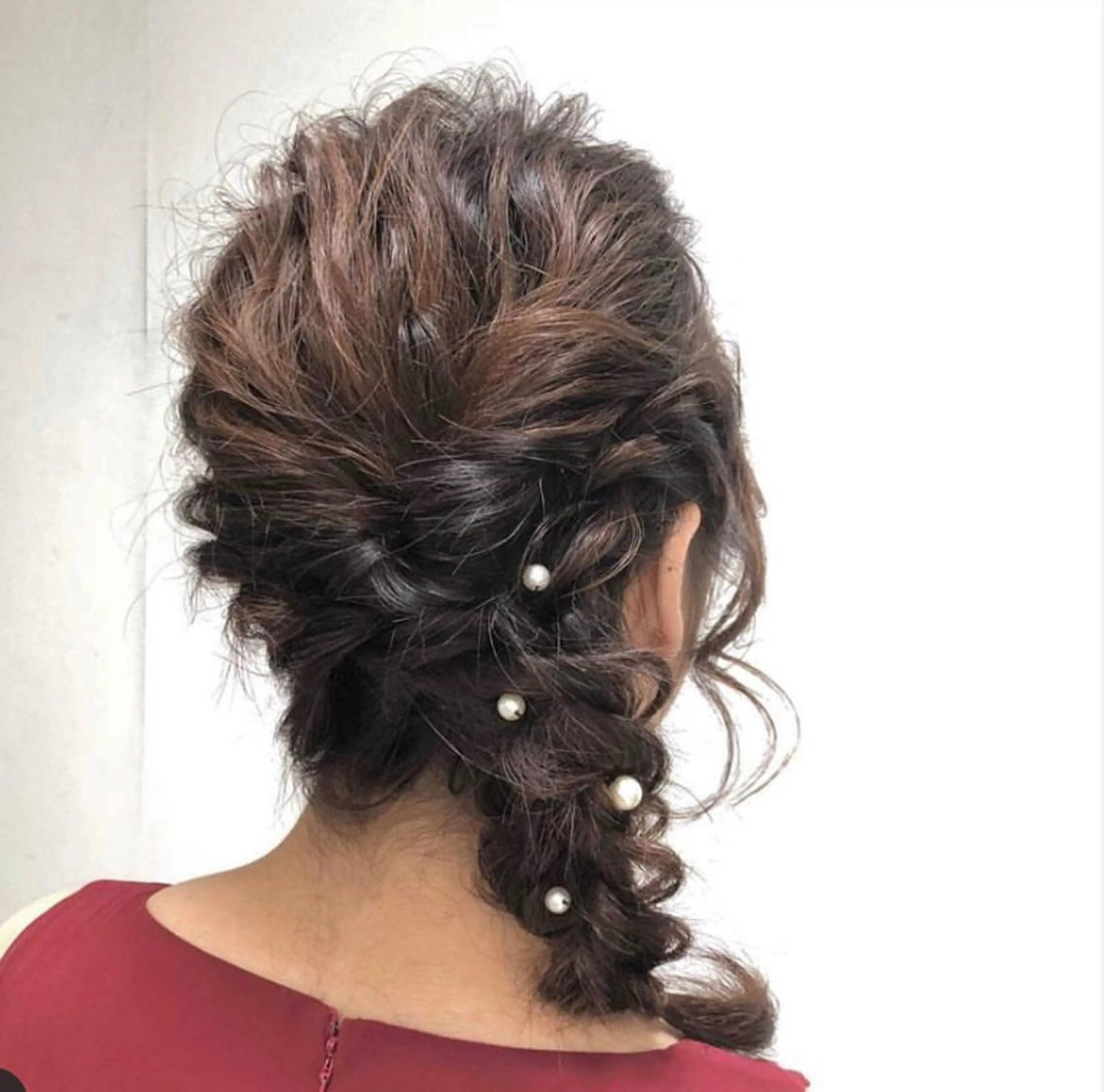 ヘアアレンジ 🦋ミルクティーベー ジュ🦋mayukiのヘアスタイル