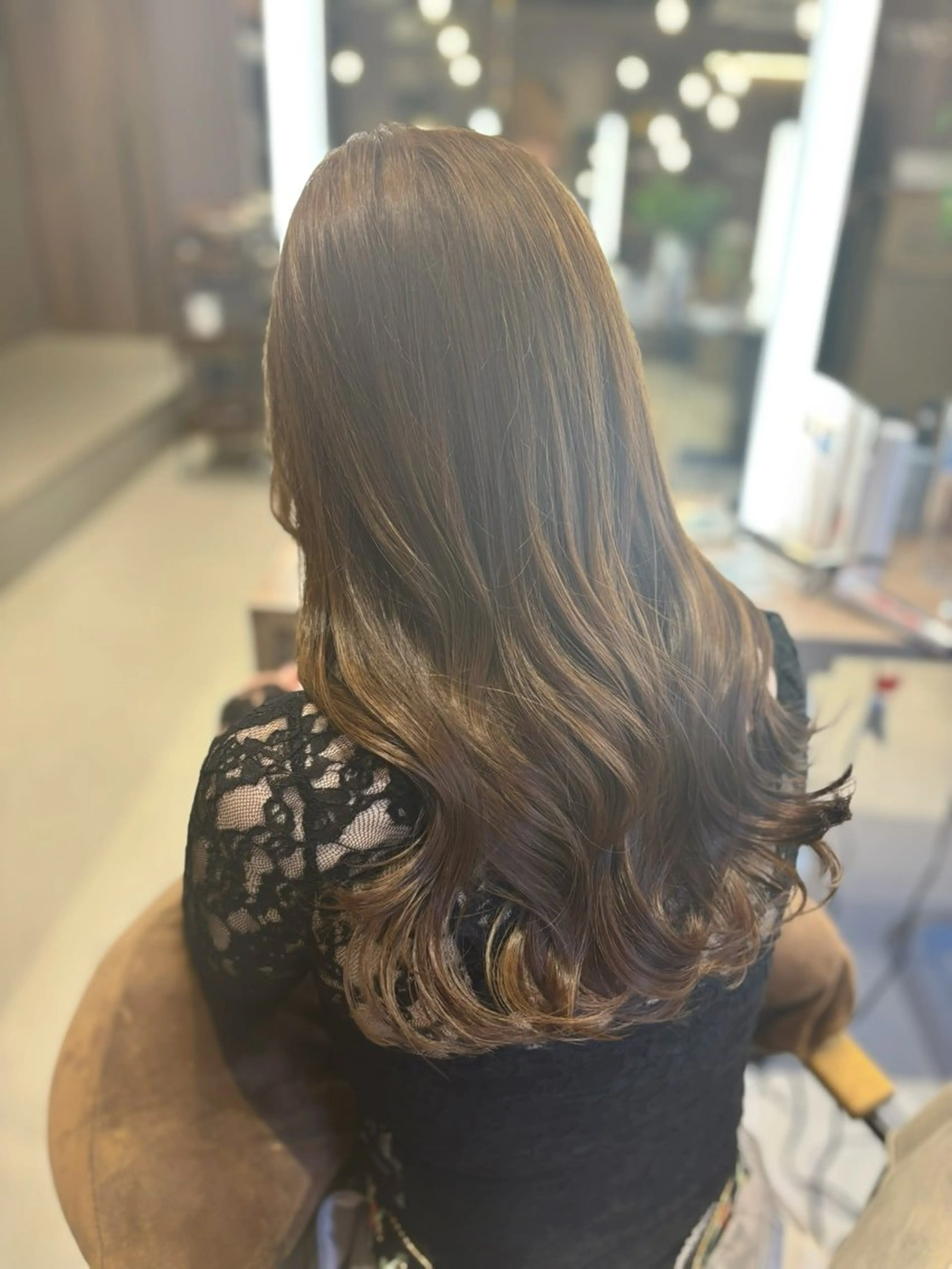 ロング カラー ヘアカラー トリートメント 髪質改善/縮毛/トリ ートメント/平野広大のヘアスタイル