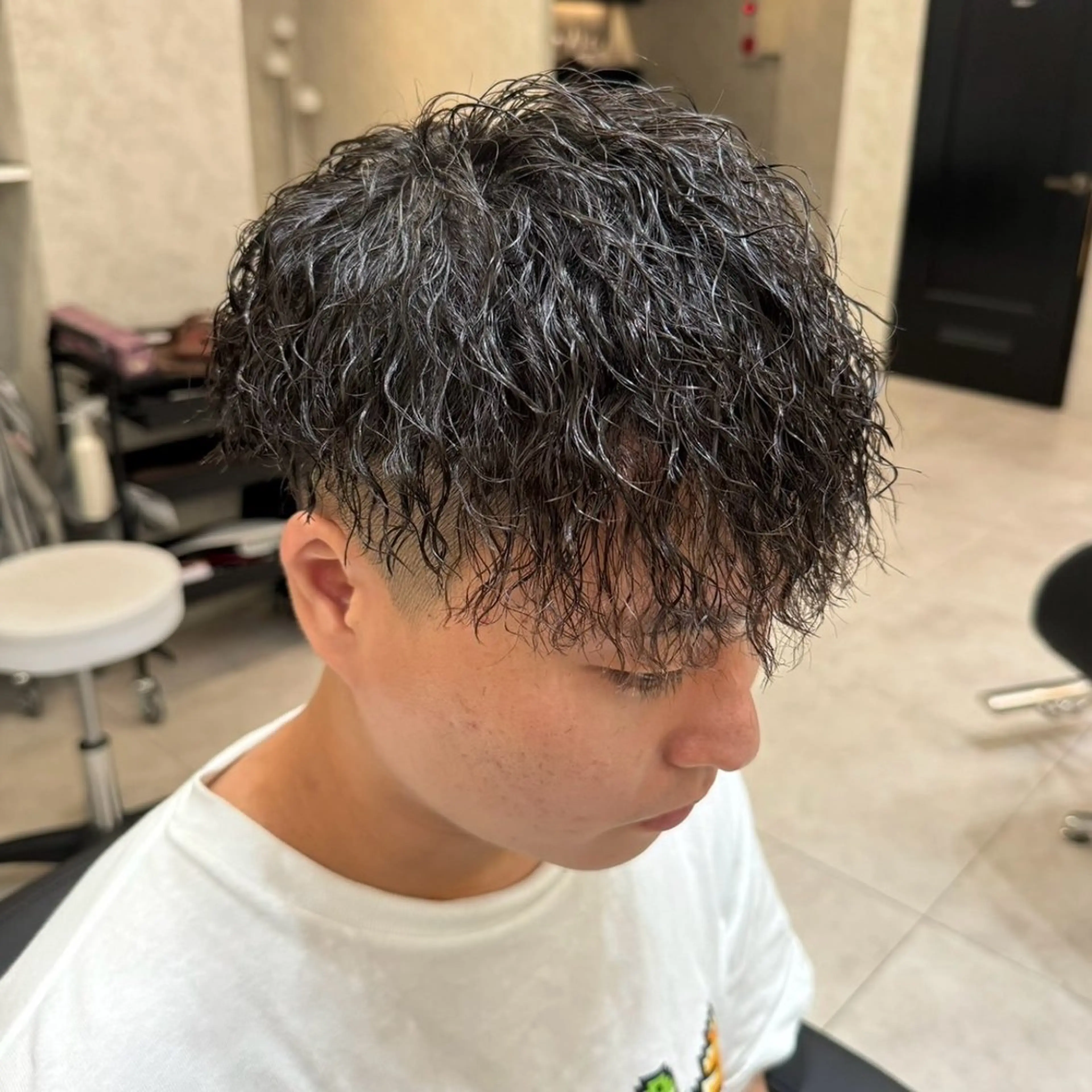メンズ カット パーマ BLEACHi 安城店所属・石川 創史郎のヘアスタイル