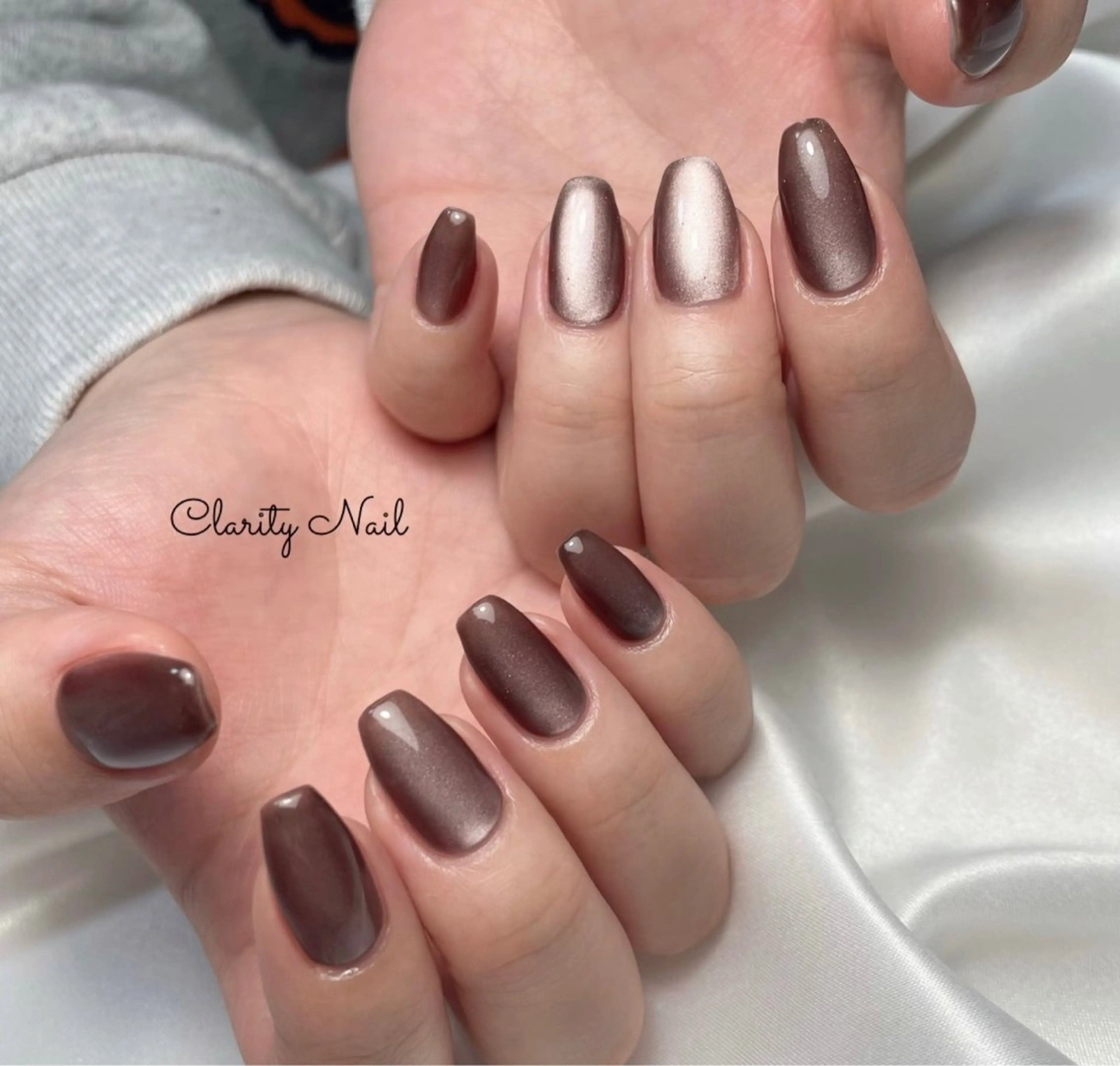 ネイル ワンカラーネイル ハンドネイル Clarity Nailのネイルデザイン
