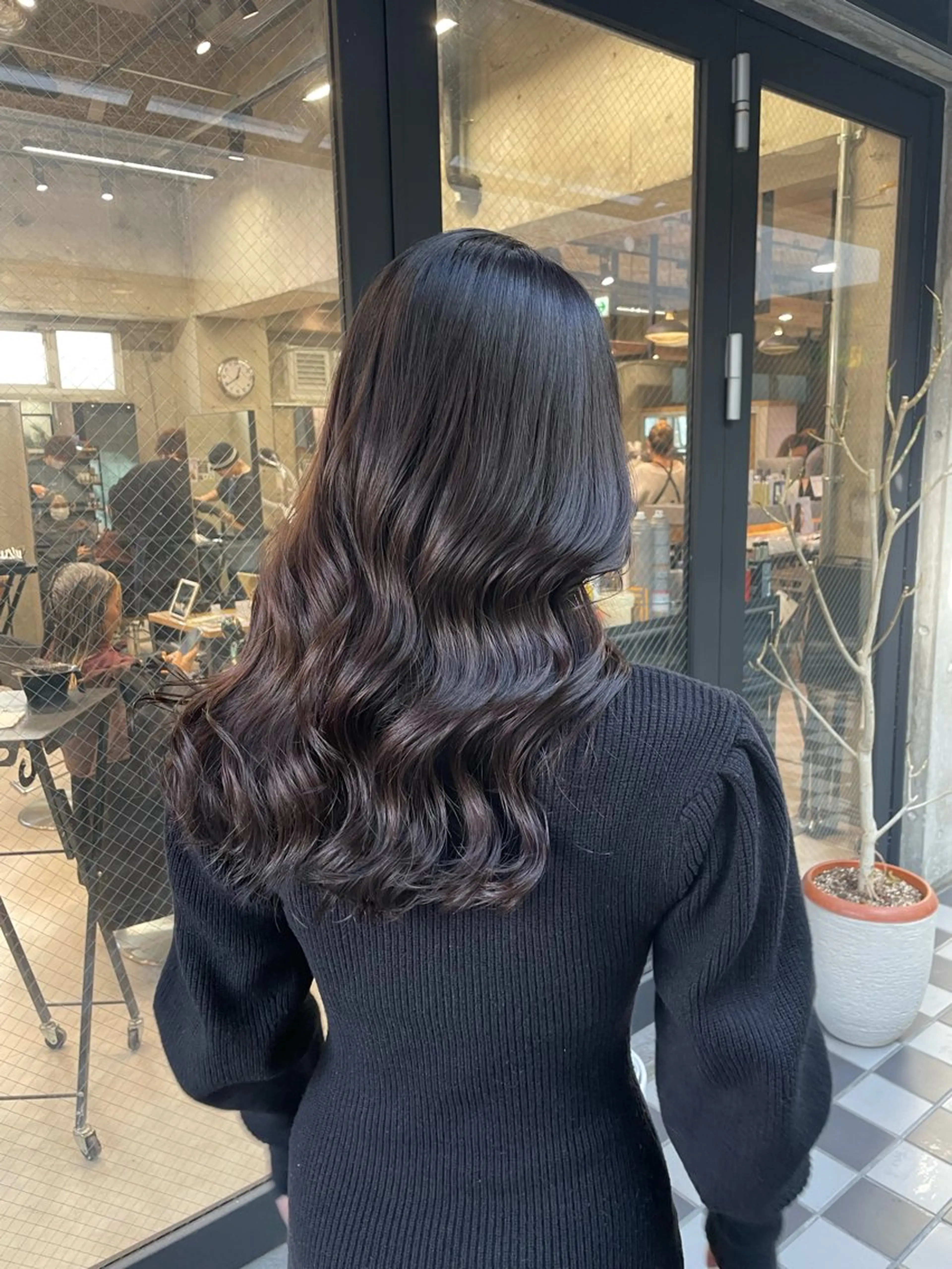 ロング 🫧ハイライトカラー 🫧 𝓜𝓘𝓤のヘアスタイル