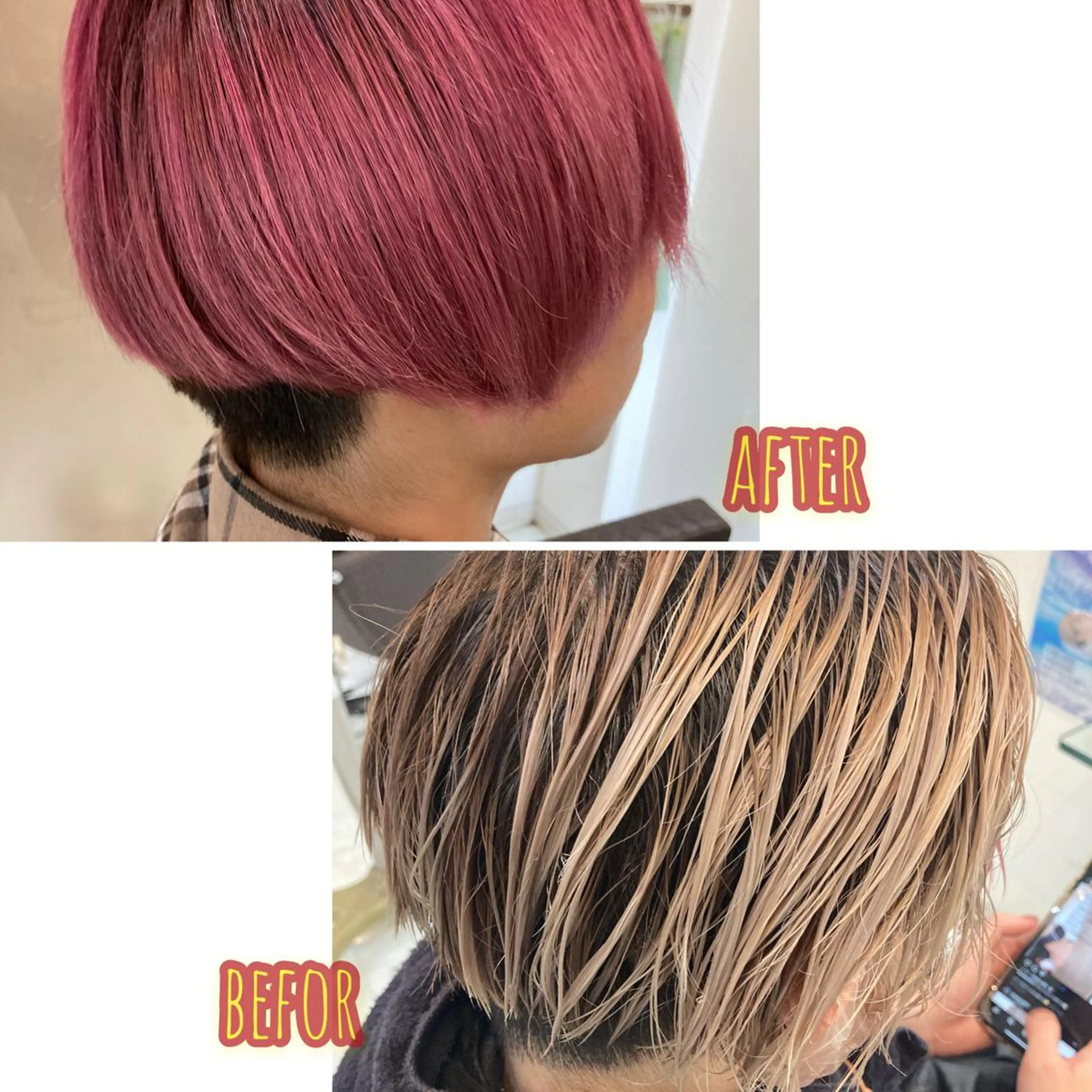 ショート 🎀新松戸 リラジュネス🎀のヘアスタイル