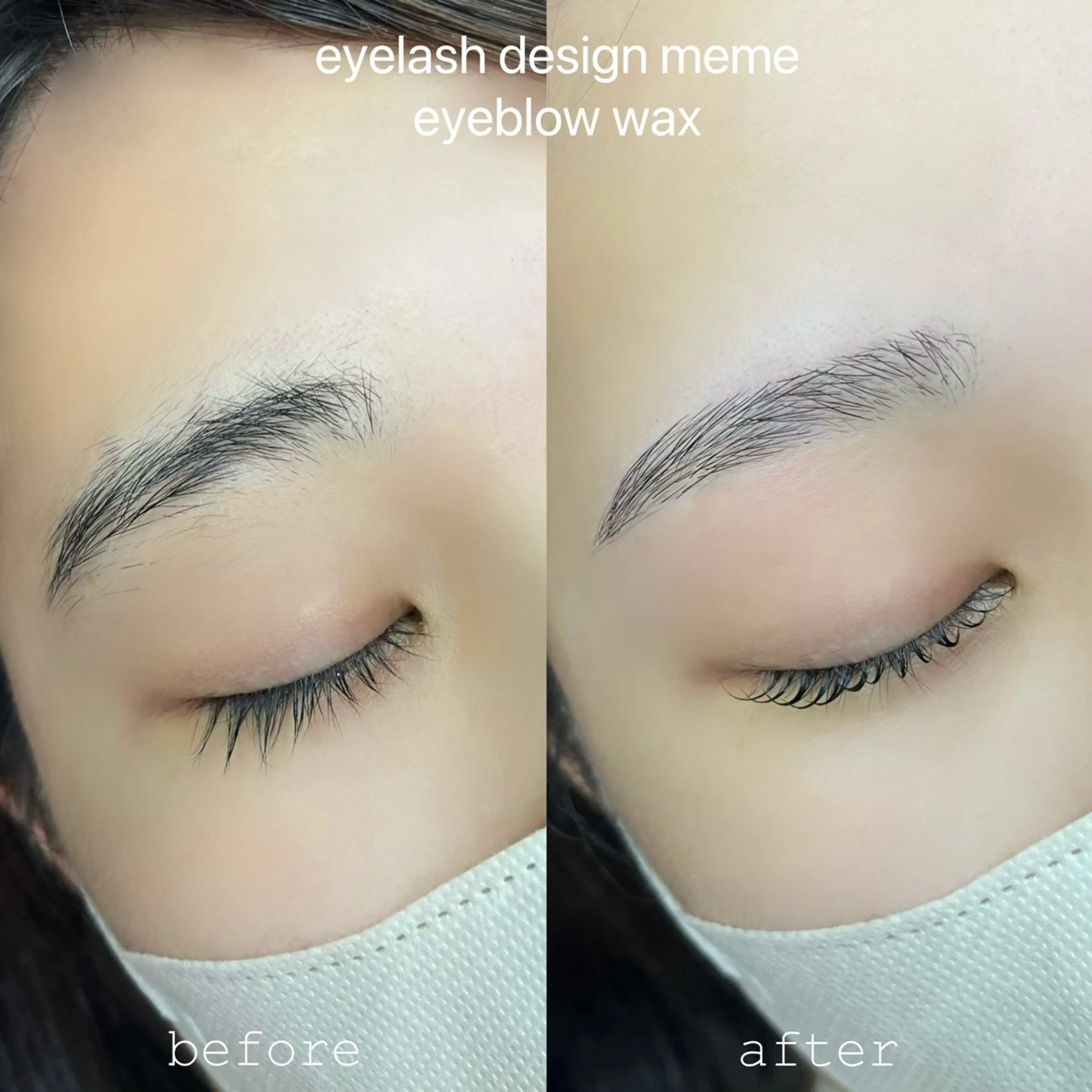 アイブロウ 眉毛ワックス脱毛 ワックス脱毛 眉カット その他(アイブロウ) meme erinaのマツエク・マツパデザイン