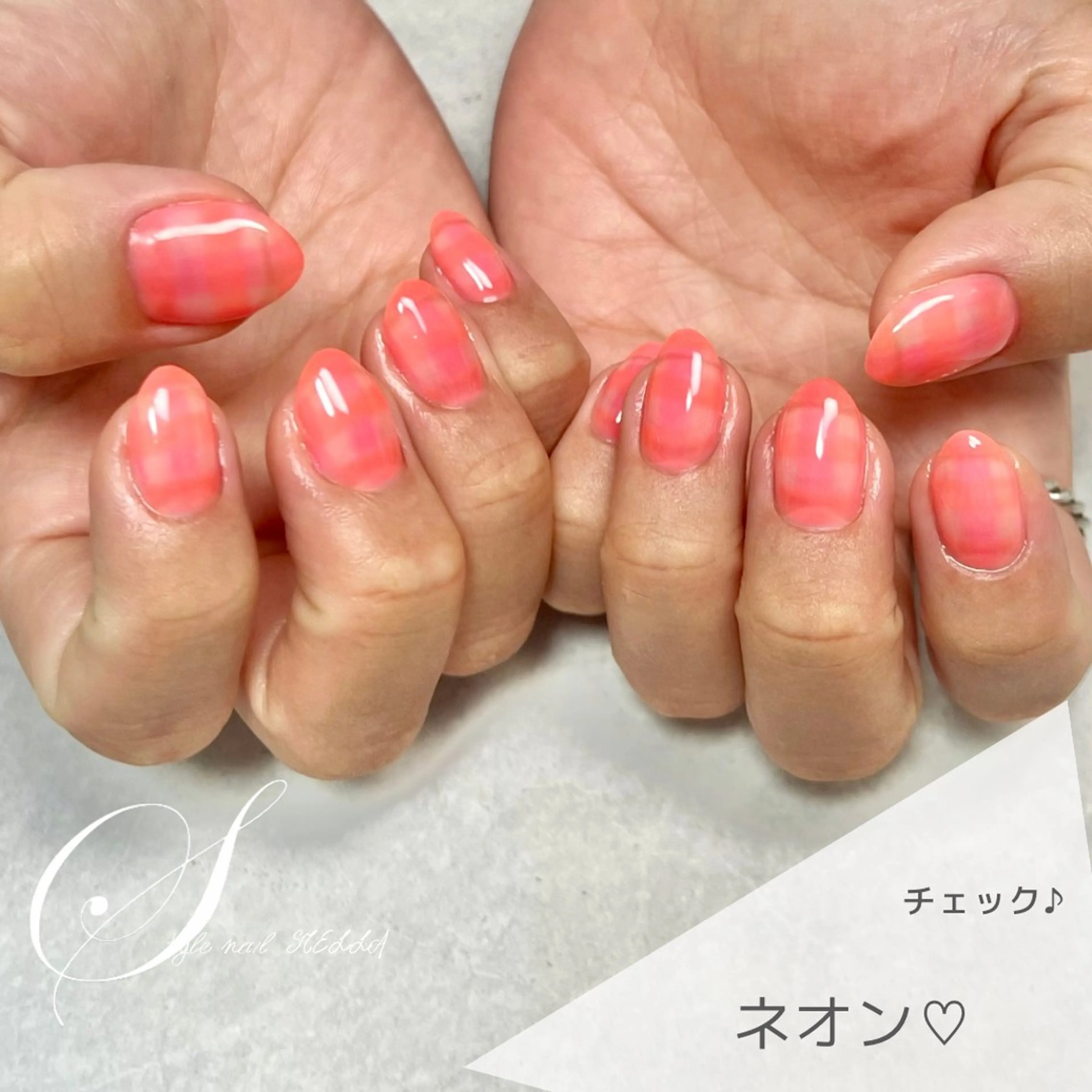 ネイル 夏ネイル ハンドネイル ステラ marikominoのネイルデザイン