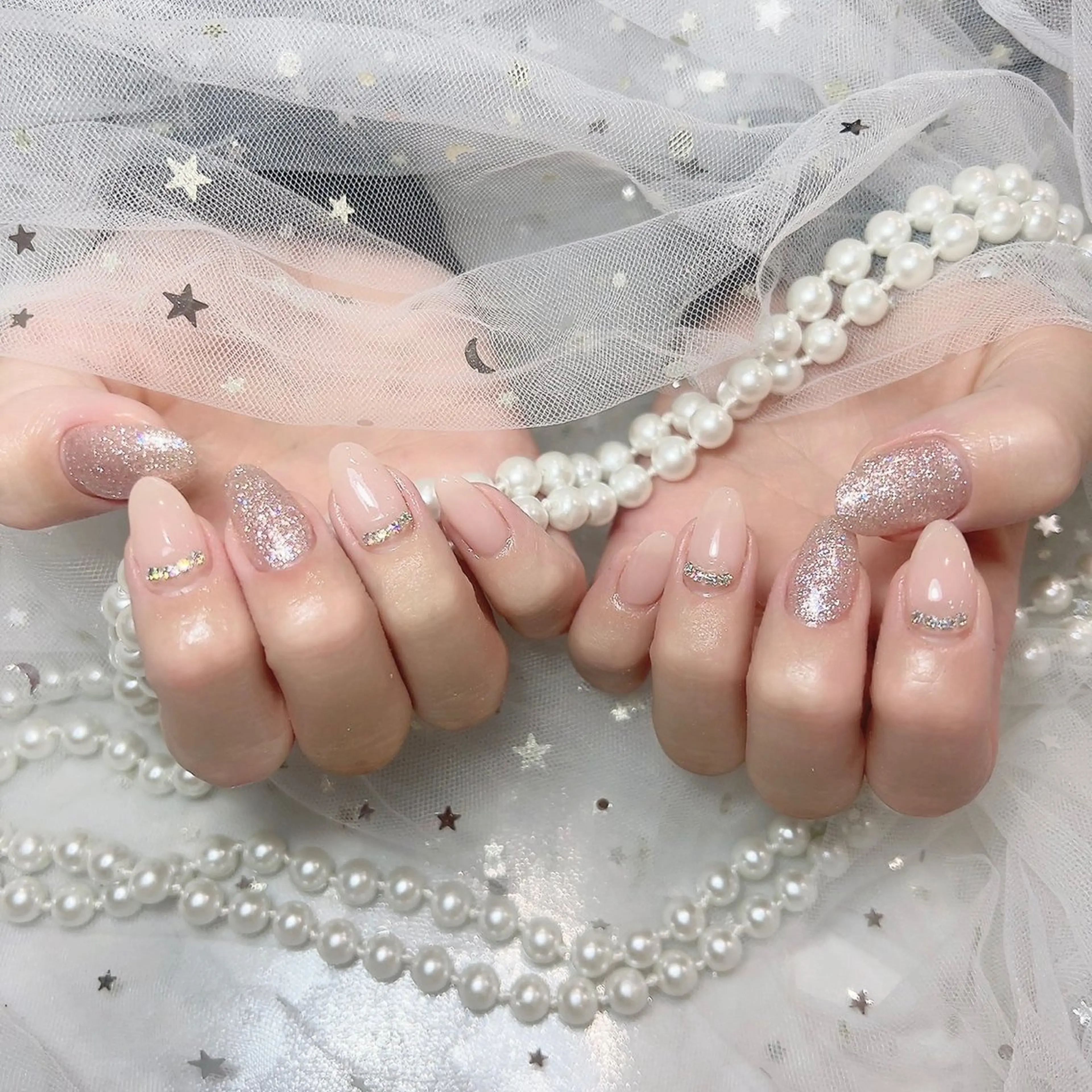 ネイル アートネイル フラッシュネイル フットネイル フレンチネイル ジェルネイル ハンドネイル You&Me Reonaのネイルデザイン