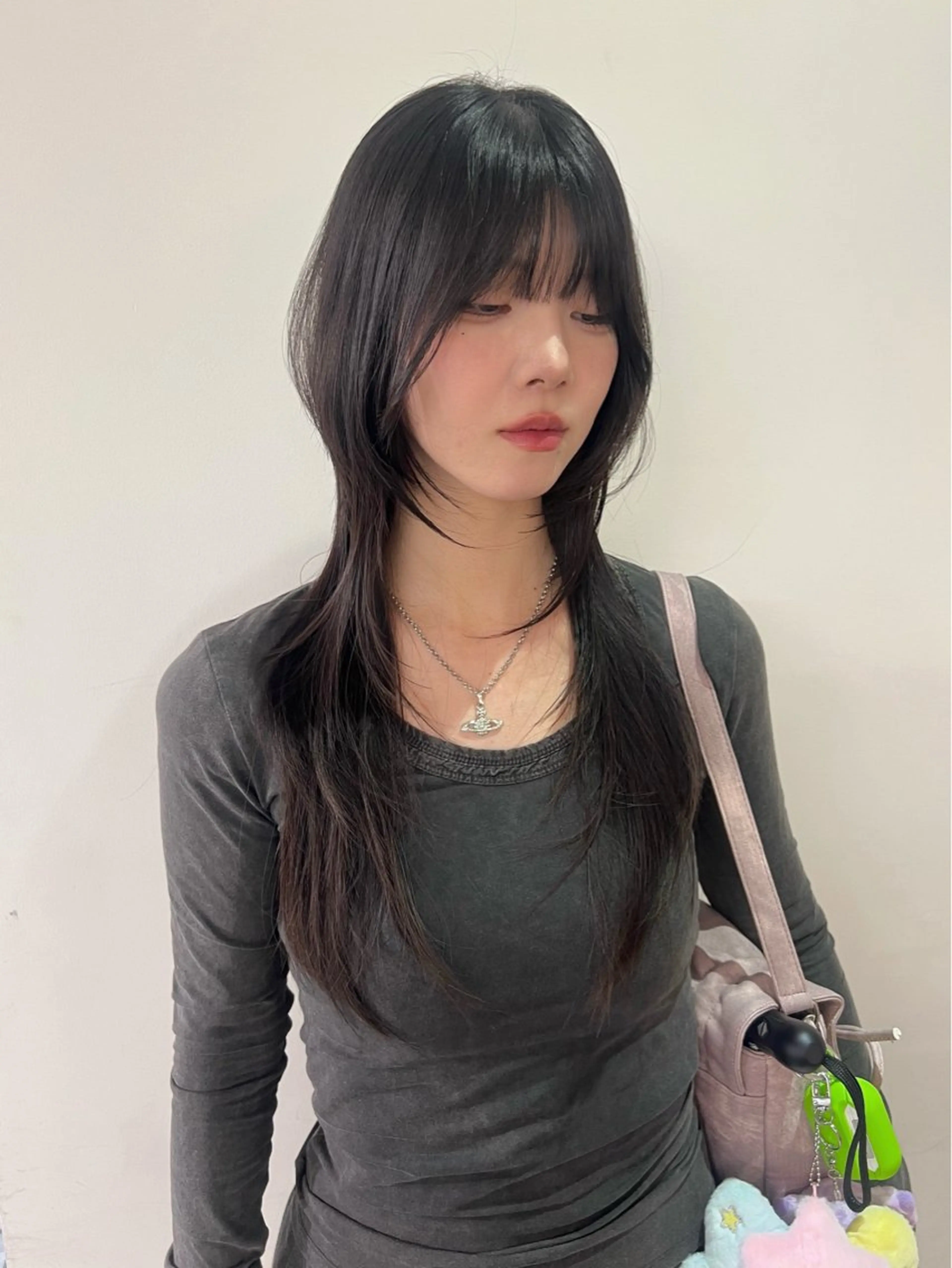 ロング カラー カット ヘアカラー MARU レイヤー/パーマのヘアスタイル