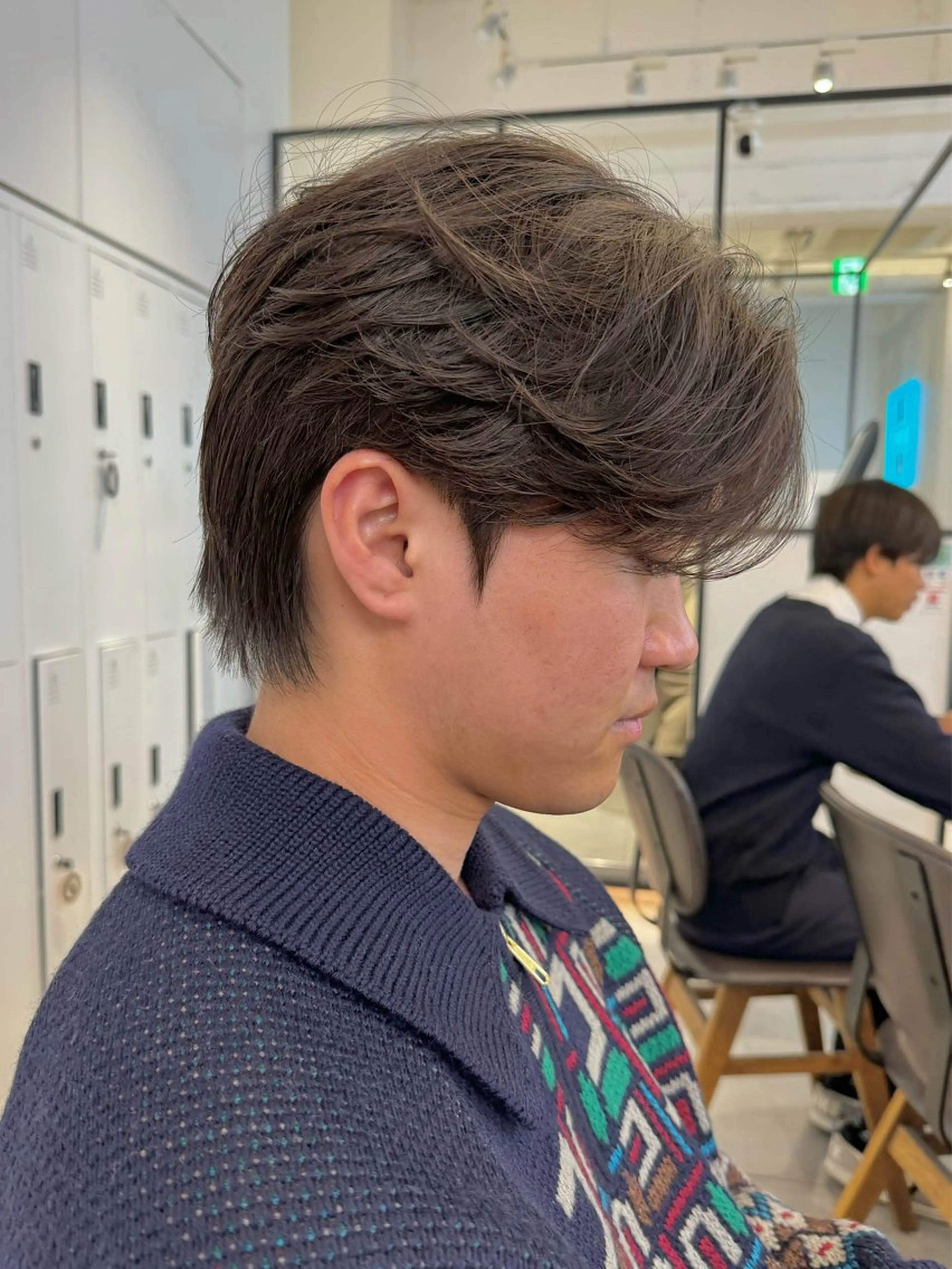 パーマ メンズ カット パーマ 🇰🇷カルマパーマ kaito🇰🇷のヘアスタイル