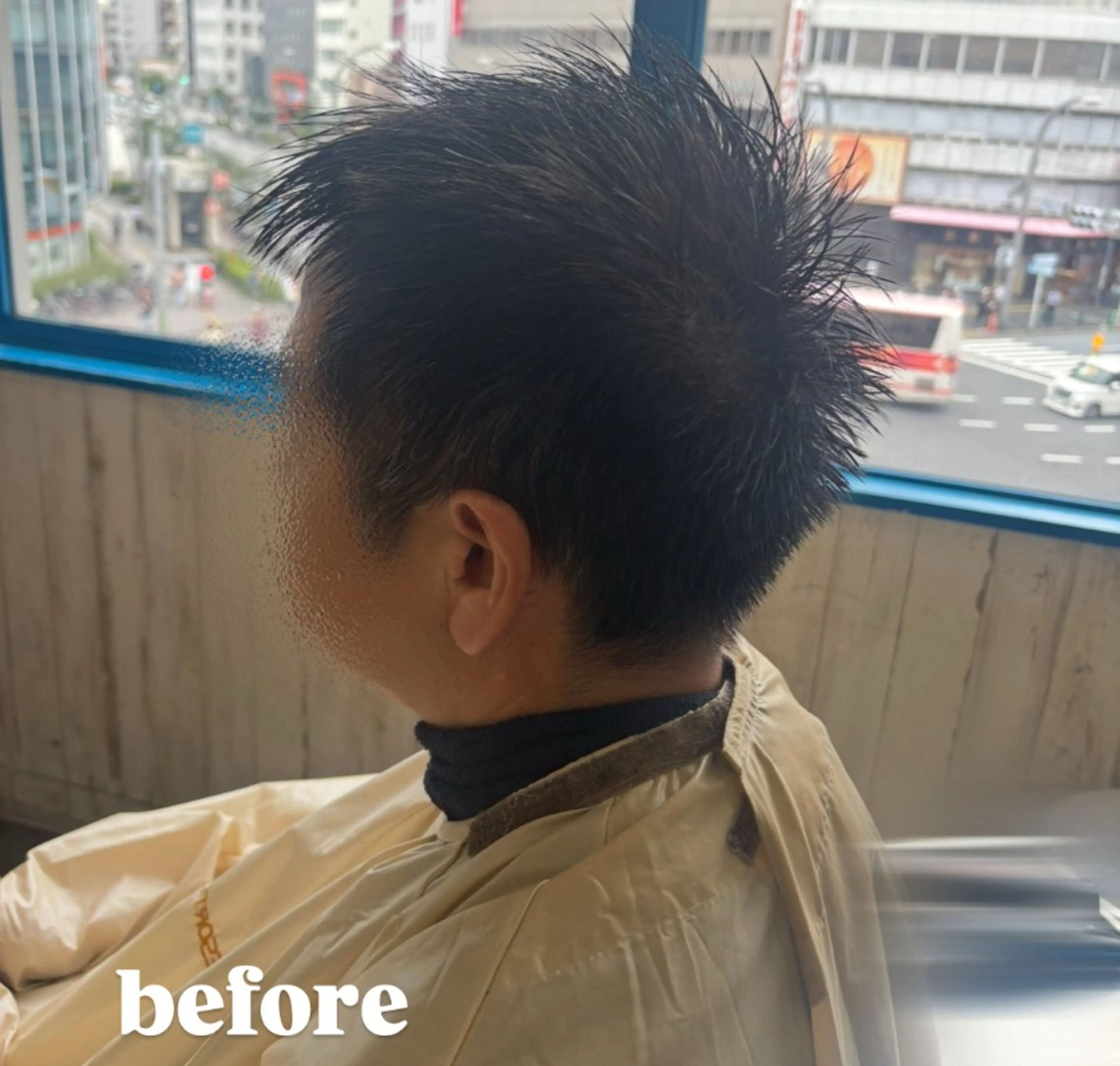 ショート メンズ メンズカットモデル 無料Ai🌙松本のヘアスタイル