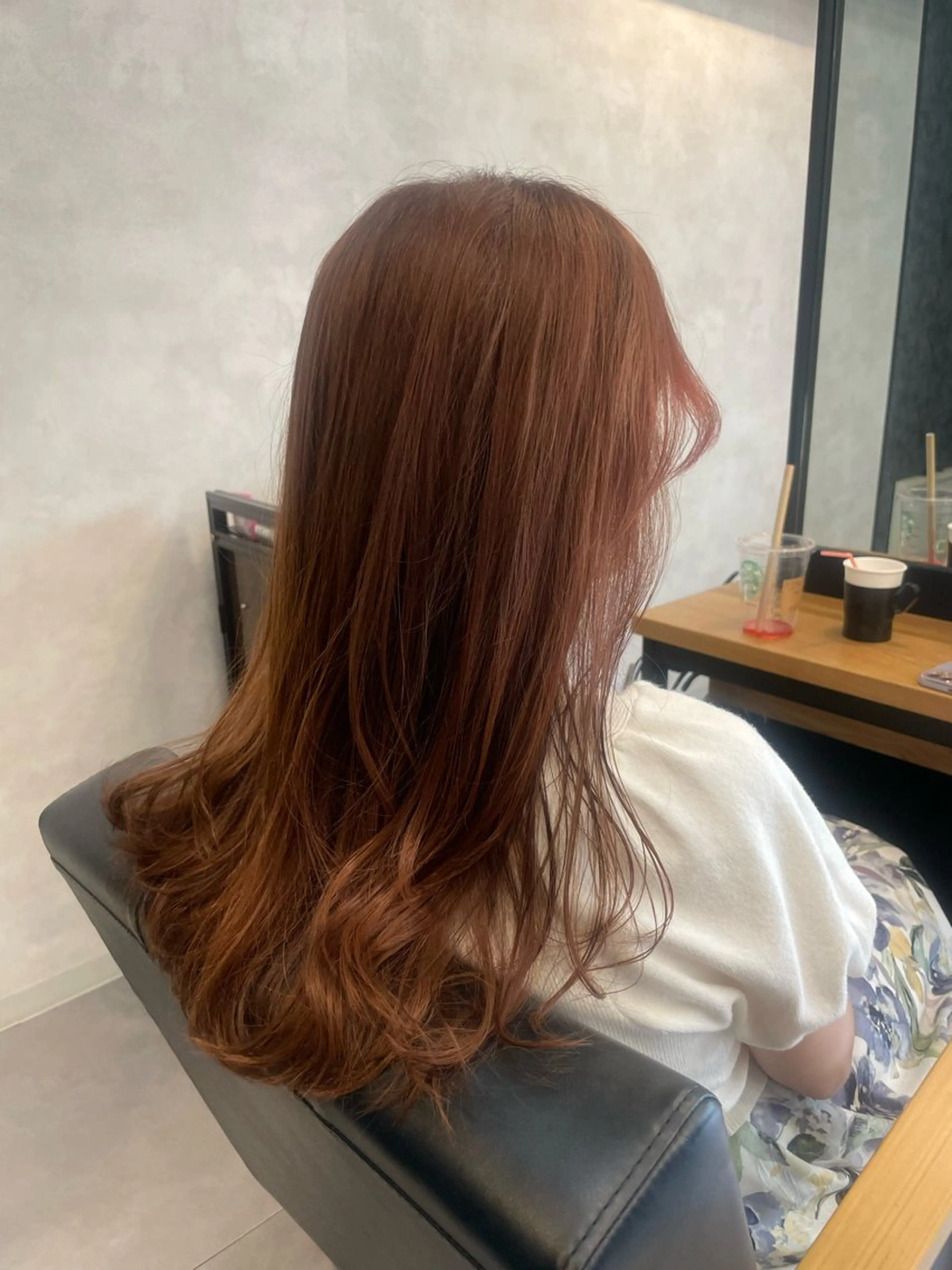 ロング カット ヘアカラー トリートメント 今村 南穂のヘアスタイル