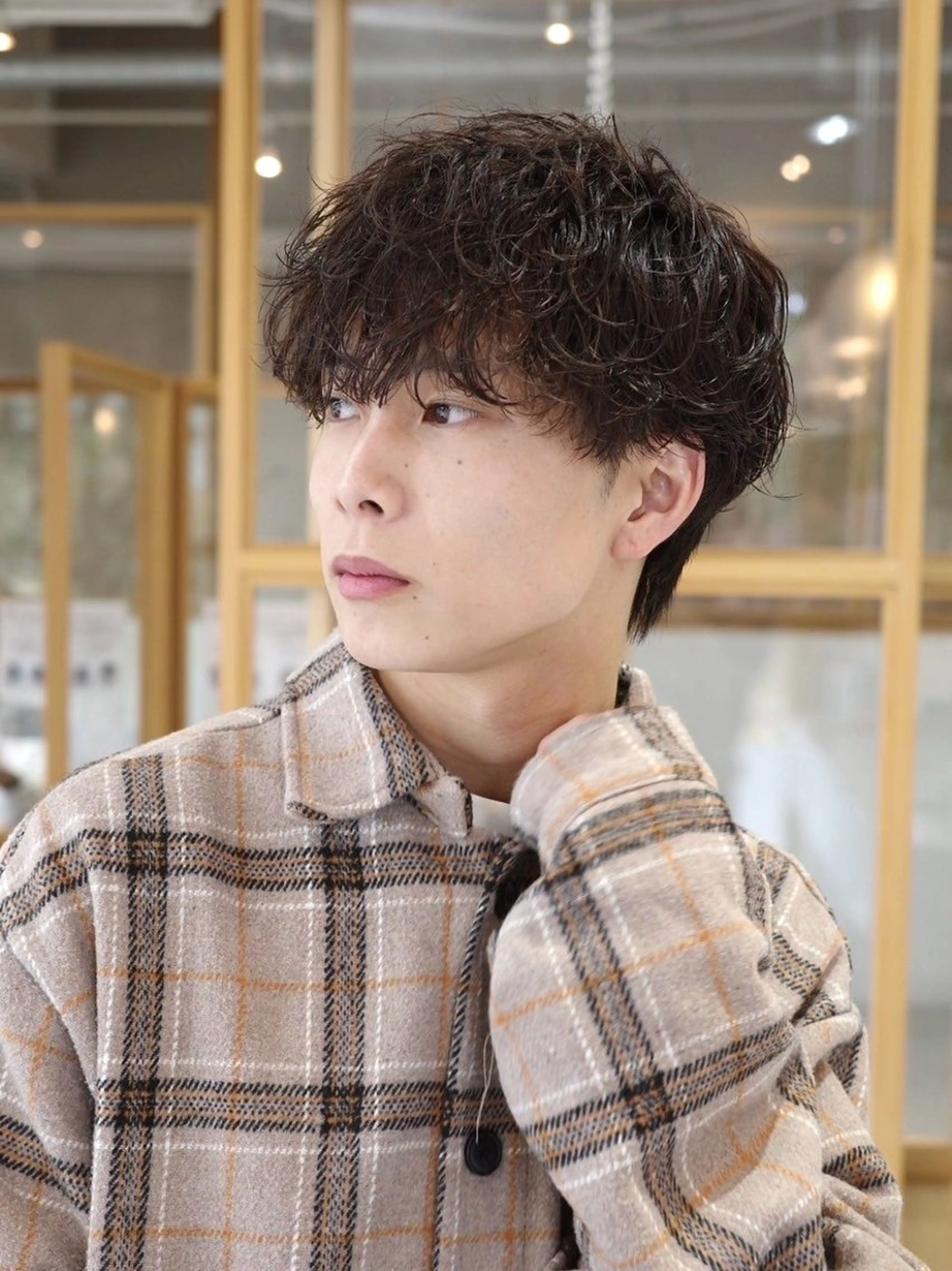パーマ メンズ カット ヘアカラー メンズパーマのプロ /FERIA蛭田貴弘のヘアスタイル