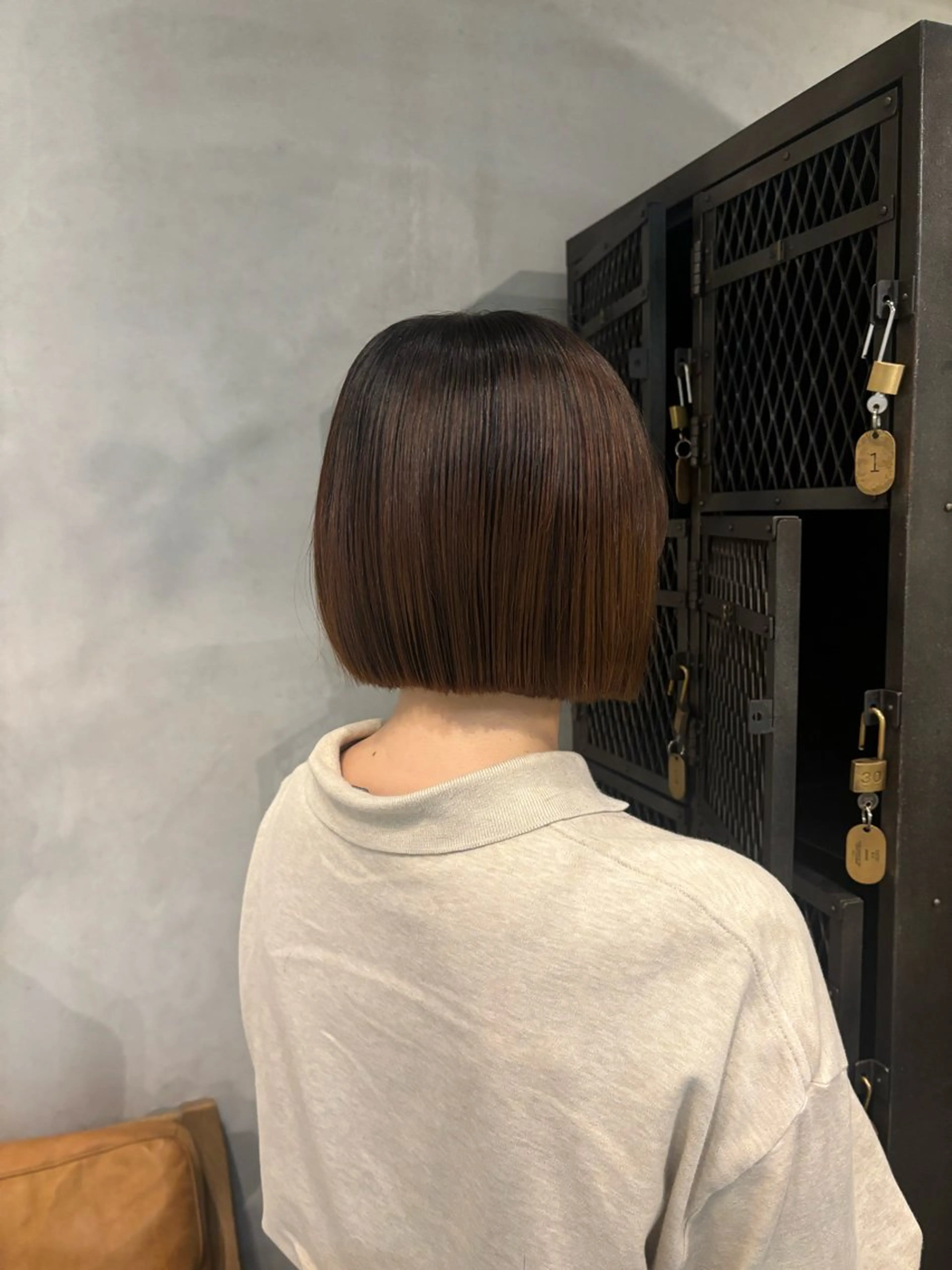 ショート 名古屋レイヤーカット /なつみのヘアスタイル