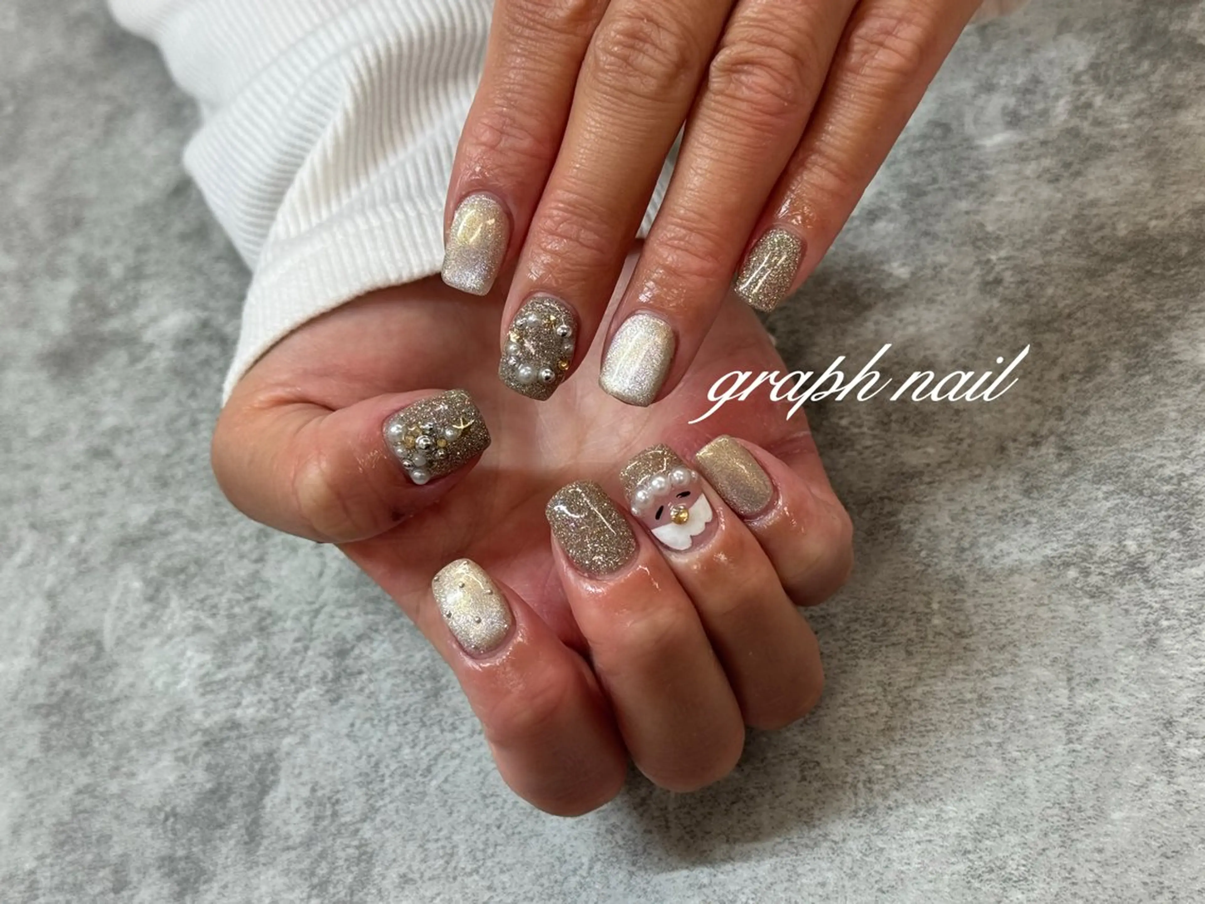 ネイル ハンドネイル graph nail【グラフ ネイル】所属・graphnail‪ ‪‪❤︎‬manaのネイルデザイン
