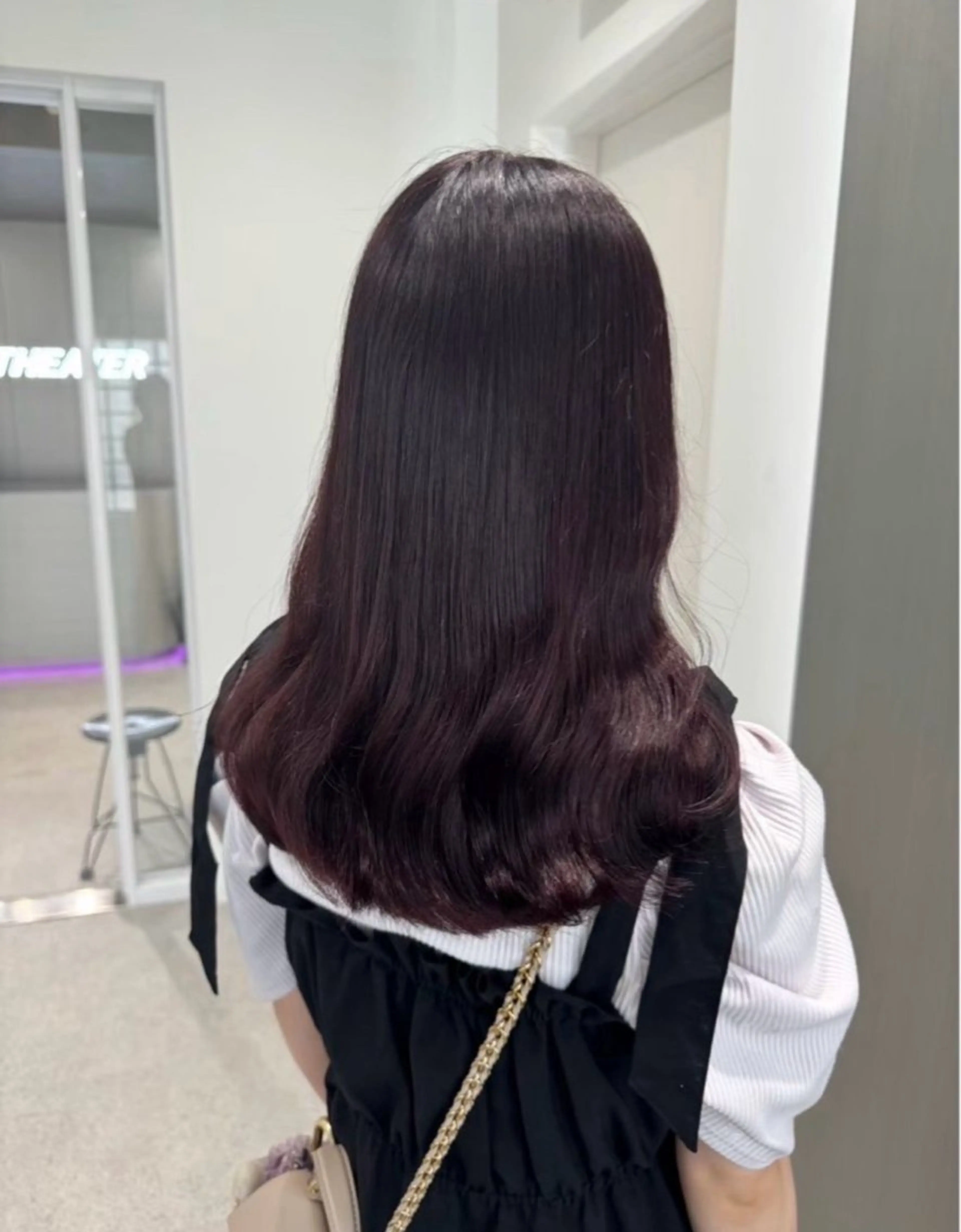 ロング ヘアカラー miku/ラベンダー 透明感カラー🪻❤︎のヘアスタイル