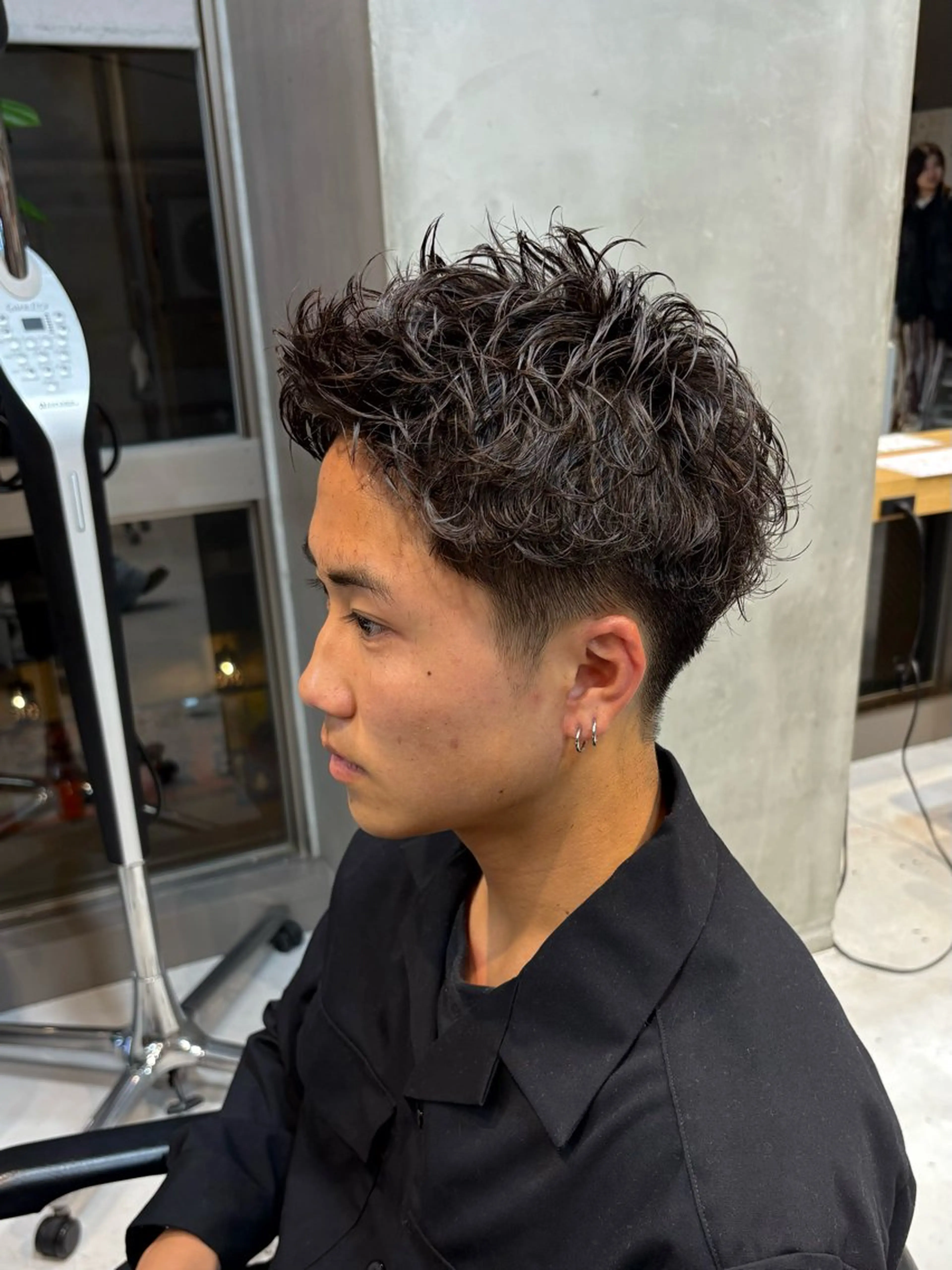 カット＋スパイラルパーマの写真