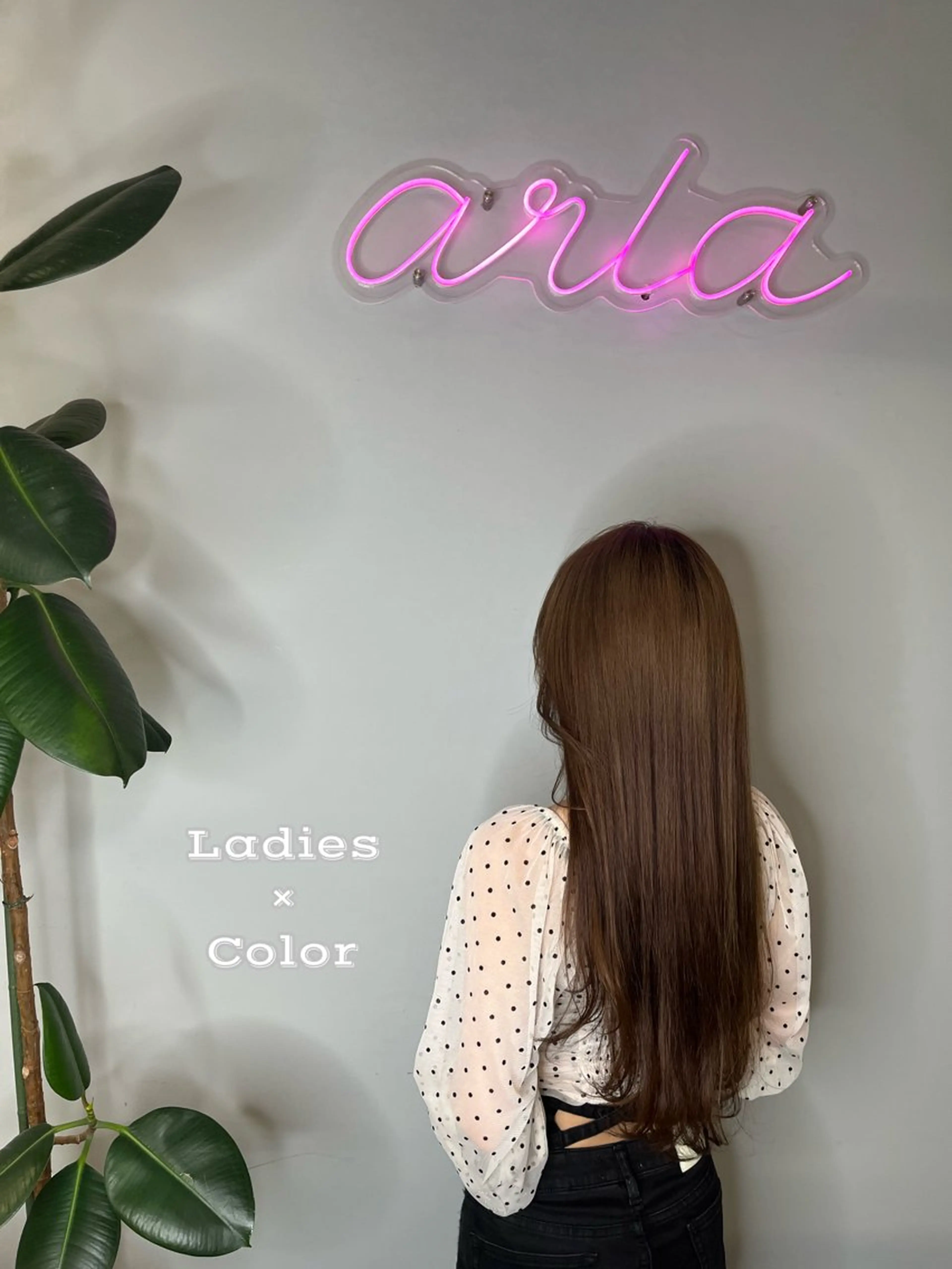 セミロング カラー ヘアアレンジ ブラウンカラー レイヤーカット ヘアカラー トリートメント ヘッドスパ ヘアセット カラー指名No.1✨ 星野六三四のヘアスタイル