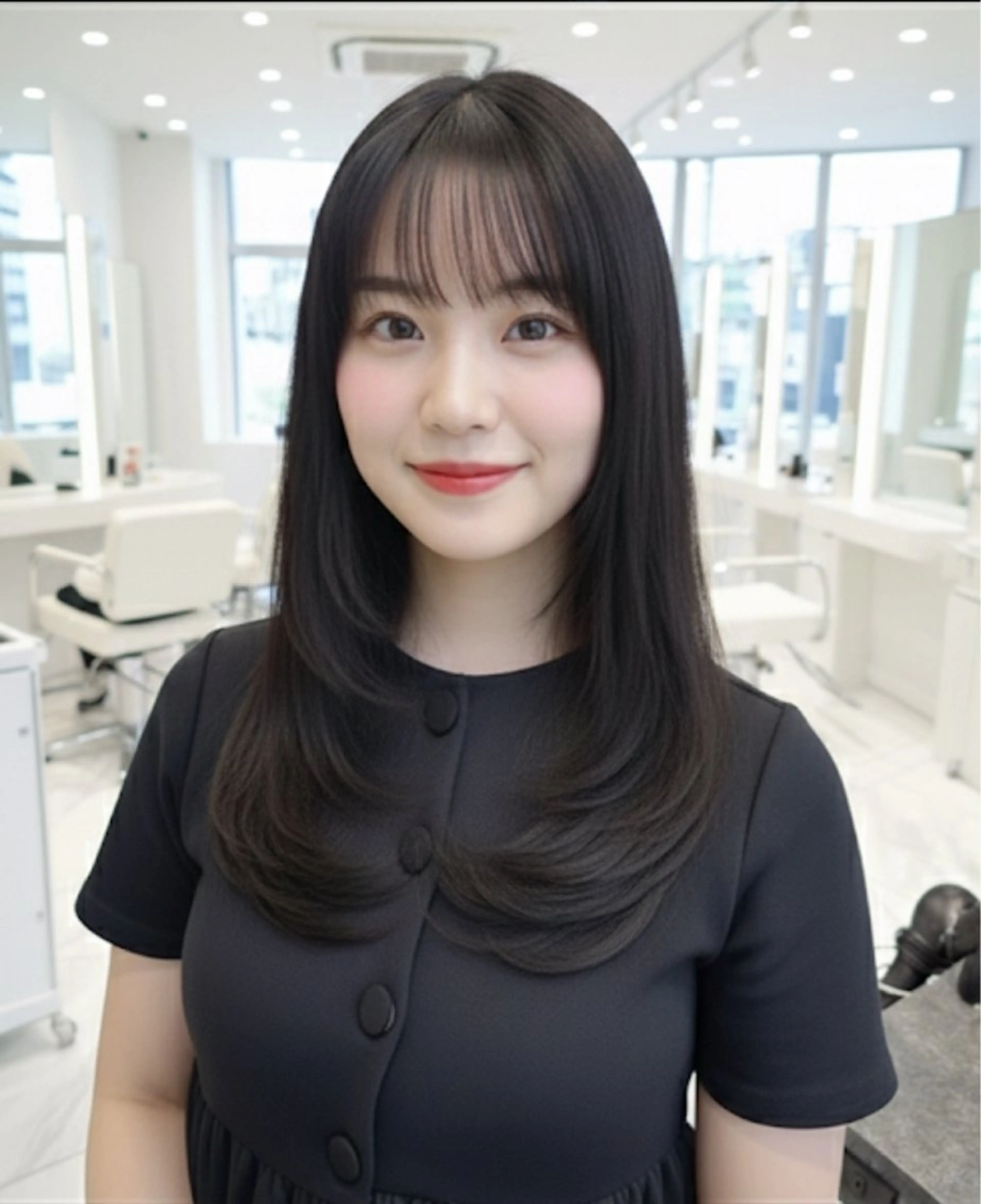 髪質改善トリートメント&カット　※長さ指定あり※ブリーチ履歴NGの写真