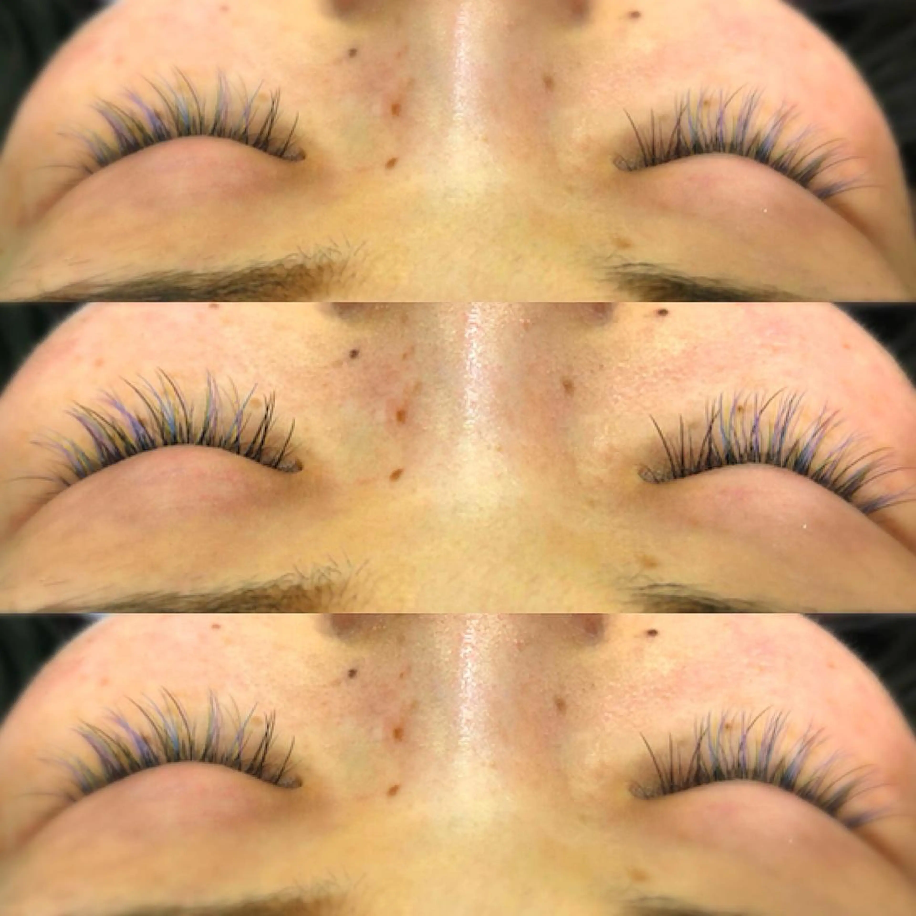 マツエク・マツパ カラーマツエク Min Te Lash 石澤のマツエク・マツパデザイン