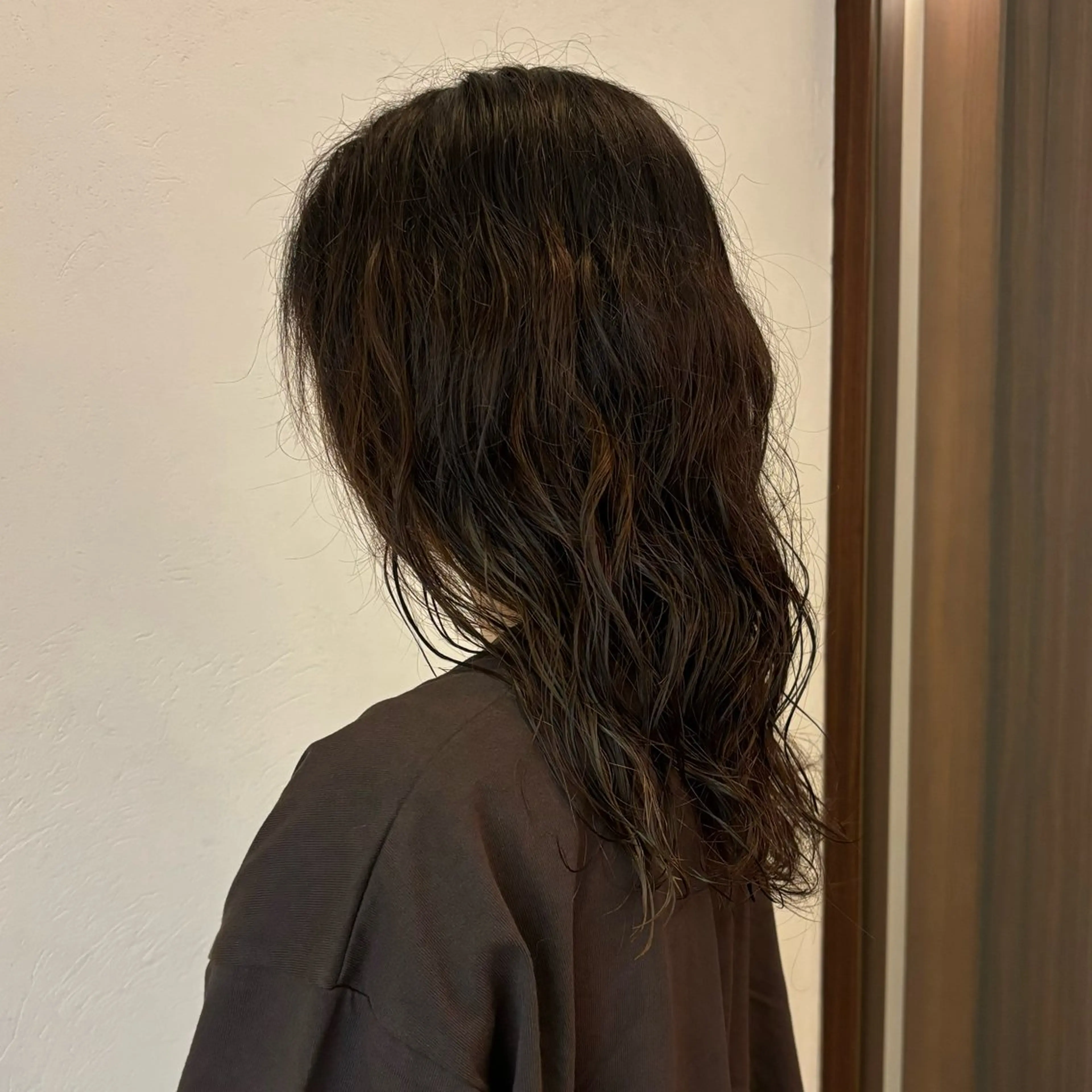 ロング パーマ ロング 川瀬 京祐のヘアスタイル