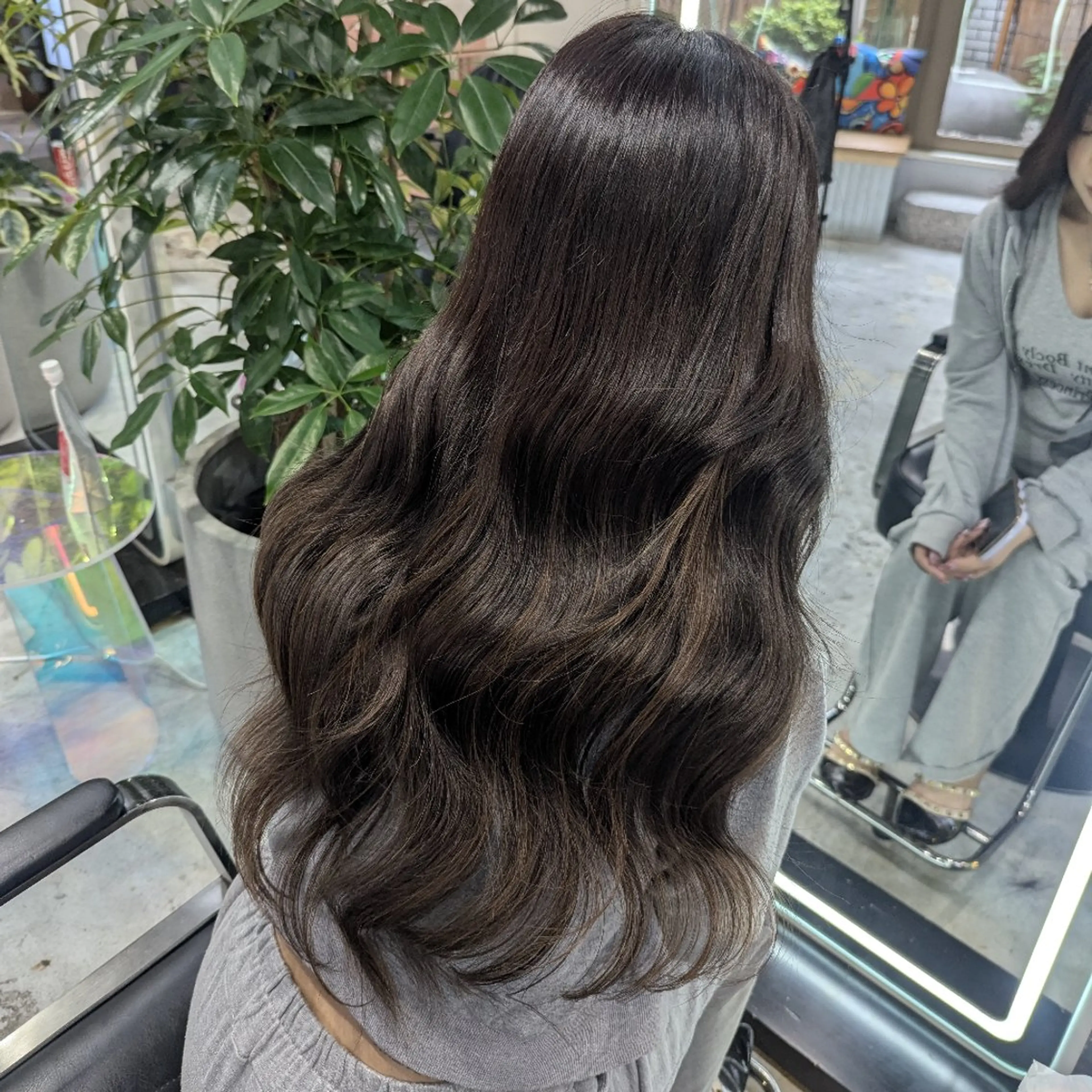 ロング 高見 凌のヘアスタイル