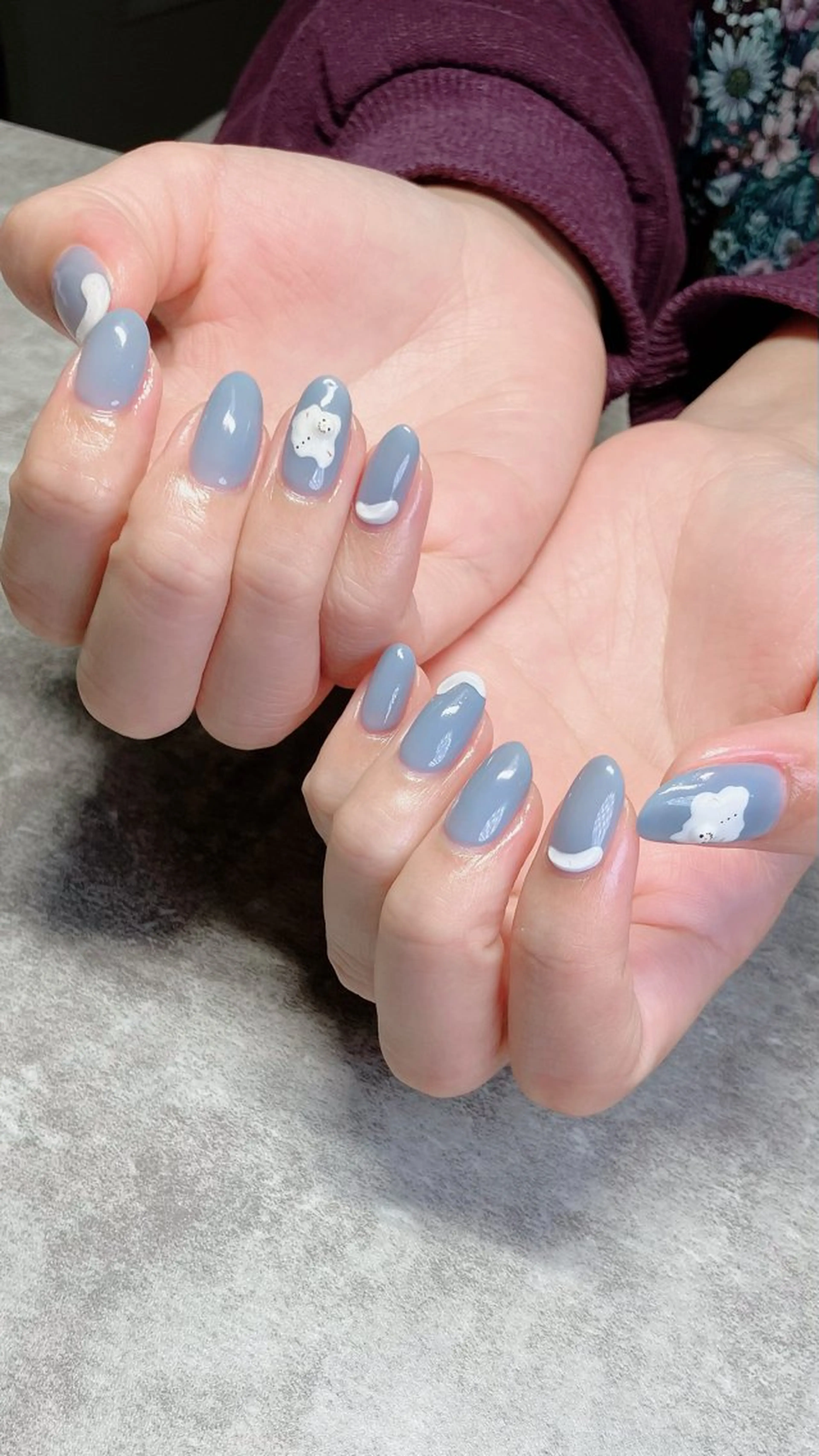 ネイル ハンドネイル ハンドケア haleyume所属・shino🌟 痛ネイルのネイルデザイン