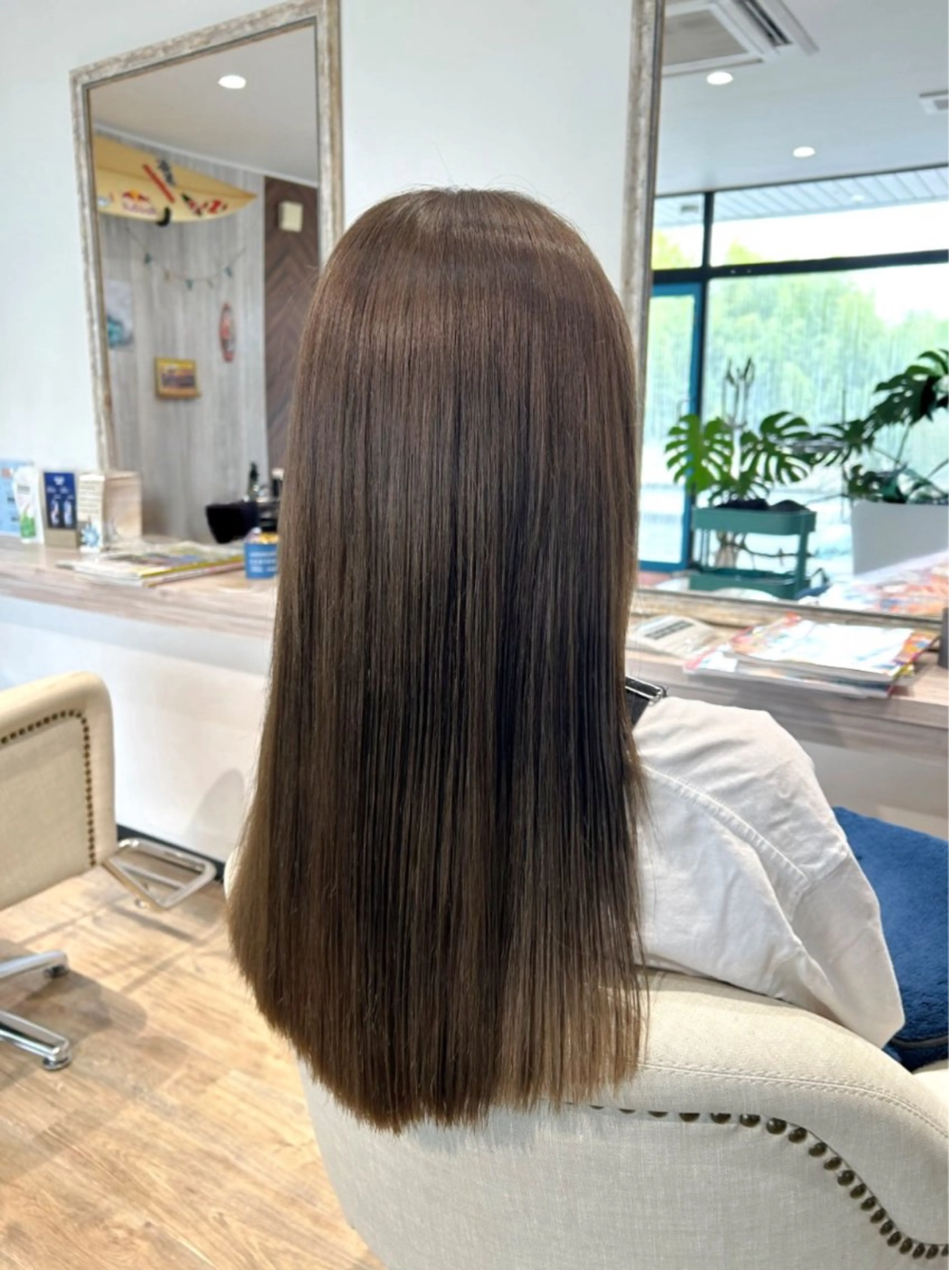 カラー ベージュカラー ブリーチ ミルクティーベージュ ヘアカラー KANALOA hair produce所属・水口 琴絵のヘアスタイル